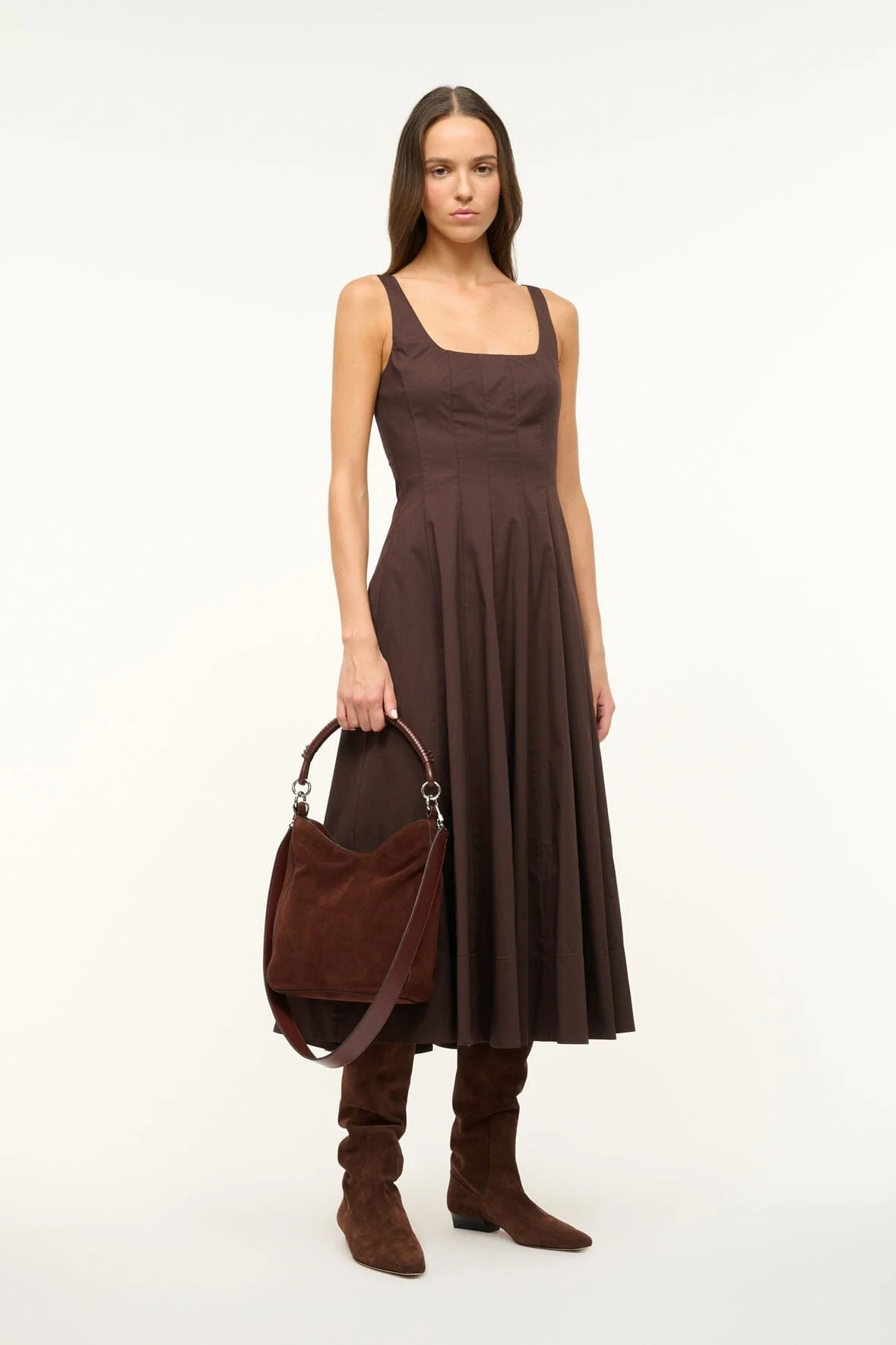 MEL BAG | MAHOGANY SUEDE - Image 4