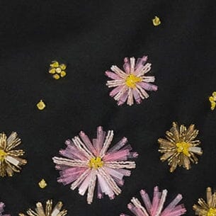 MERCER DRESS | DAHLIA DAYDREAM BLACK - Image 7