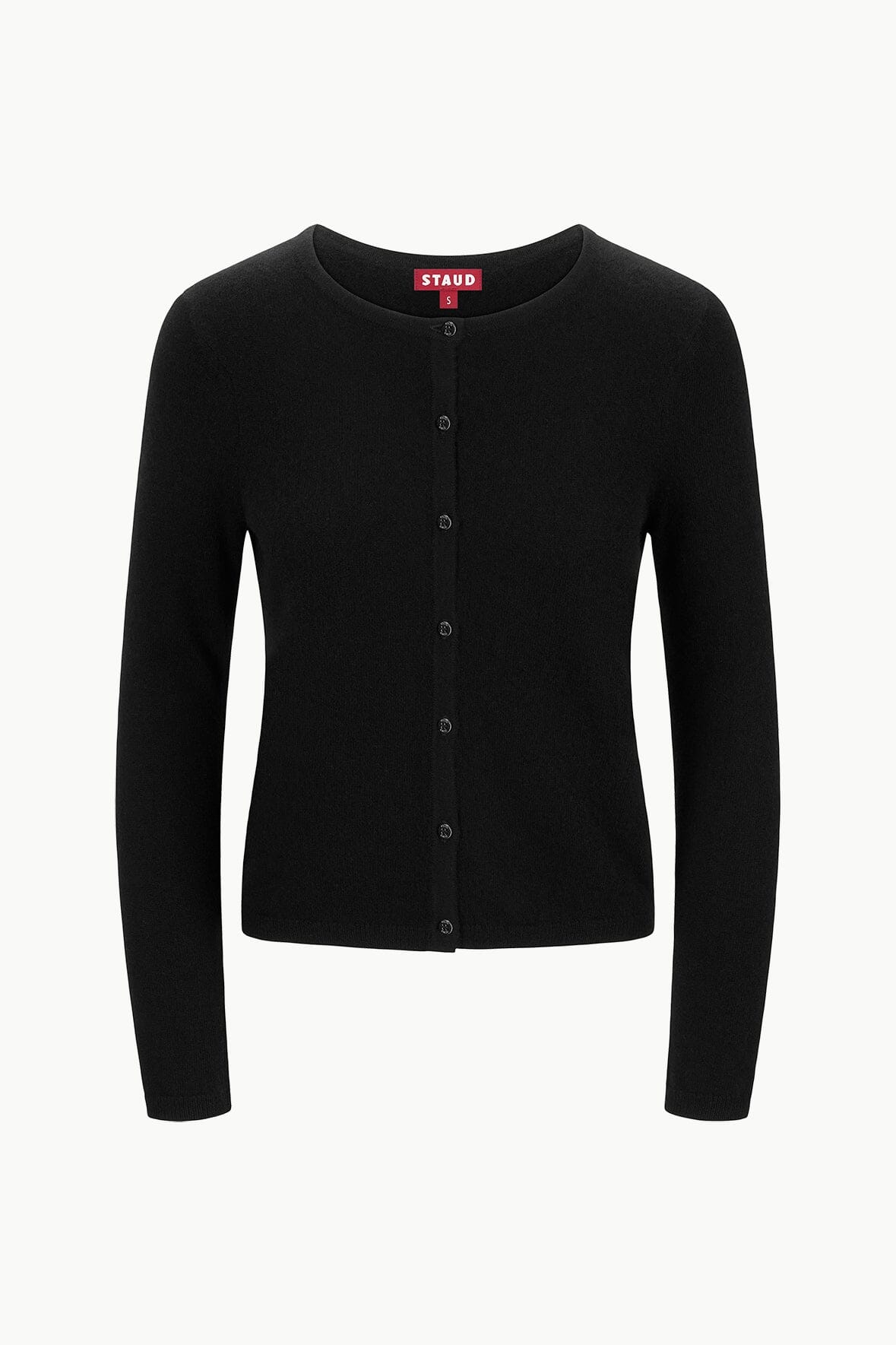 MIDNIGHT CASHMERE CARDIGAN | BLACK - Image 5
