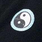 MIDNIGHT CASHMERE CARDIGAN | BLACK PATCHWORK - Image 5