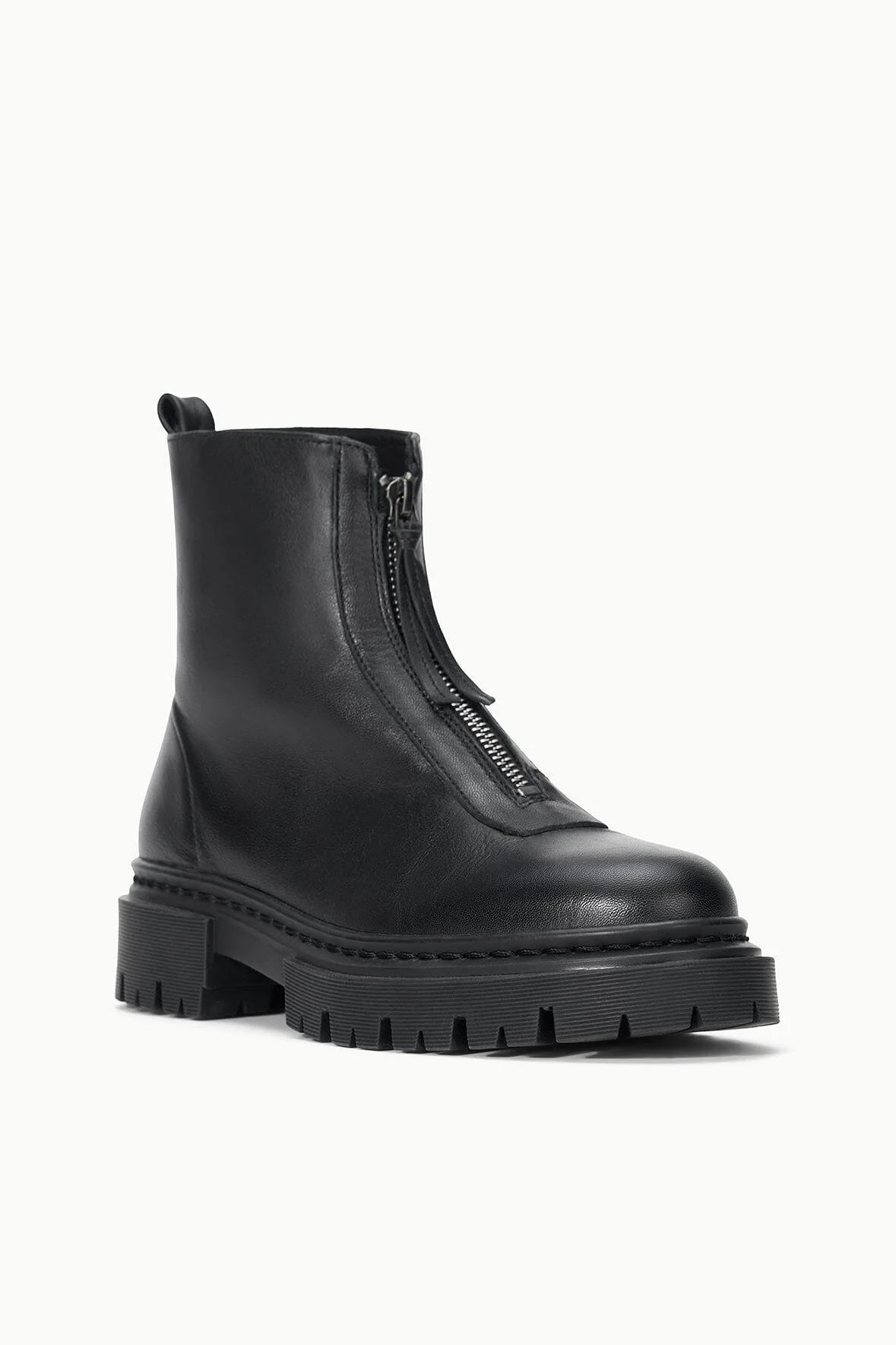 MILES ZIP ANKLE BOOT | BLACK - Image 3
