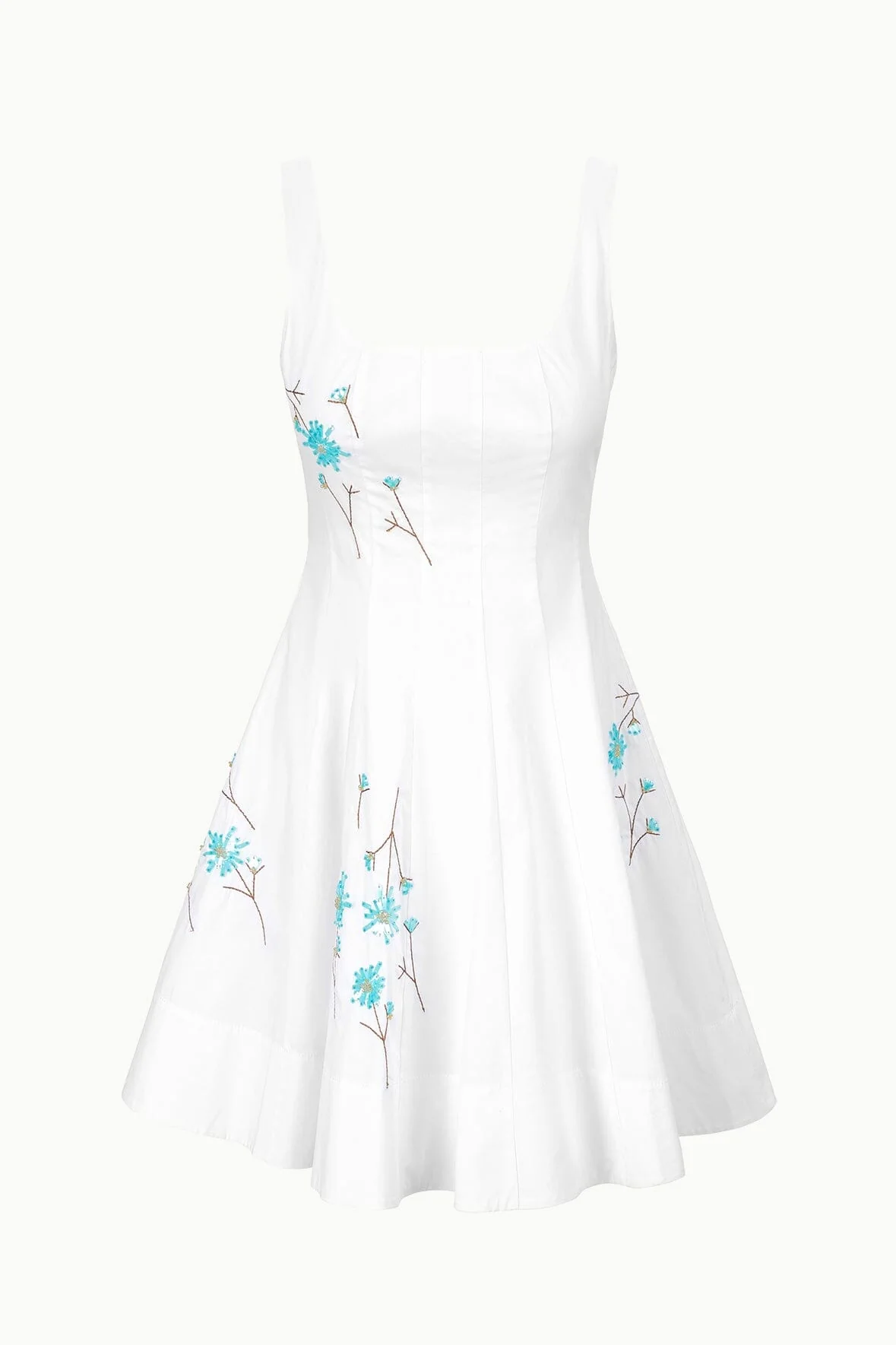 MINI WELLS DRESS | DANDELION WHITE - Image 6