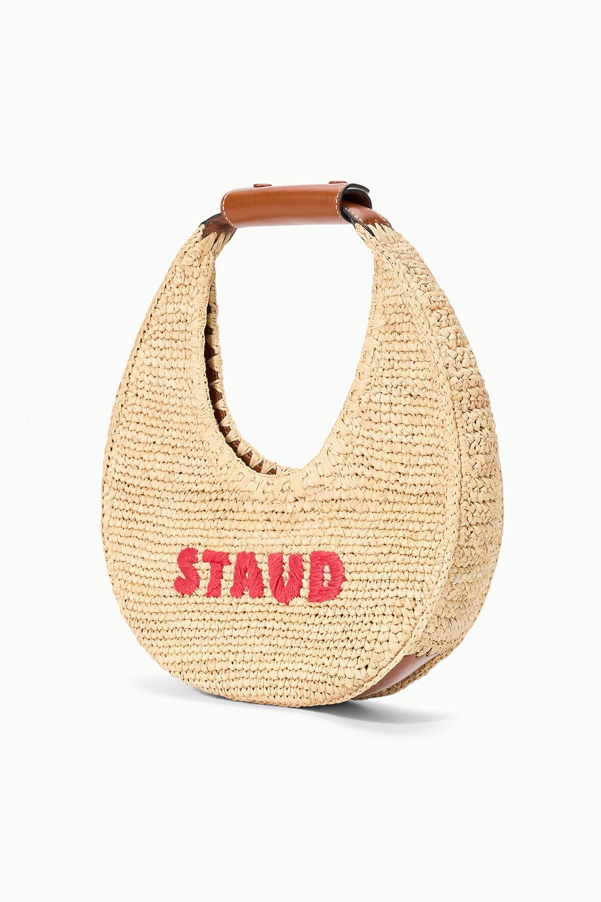 MOON RAFFIA BAG | GREAT WHITE - Image 3