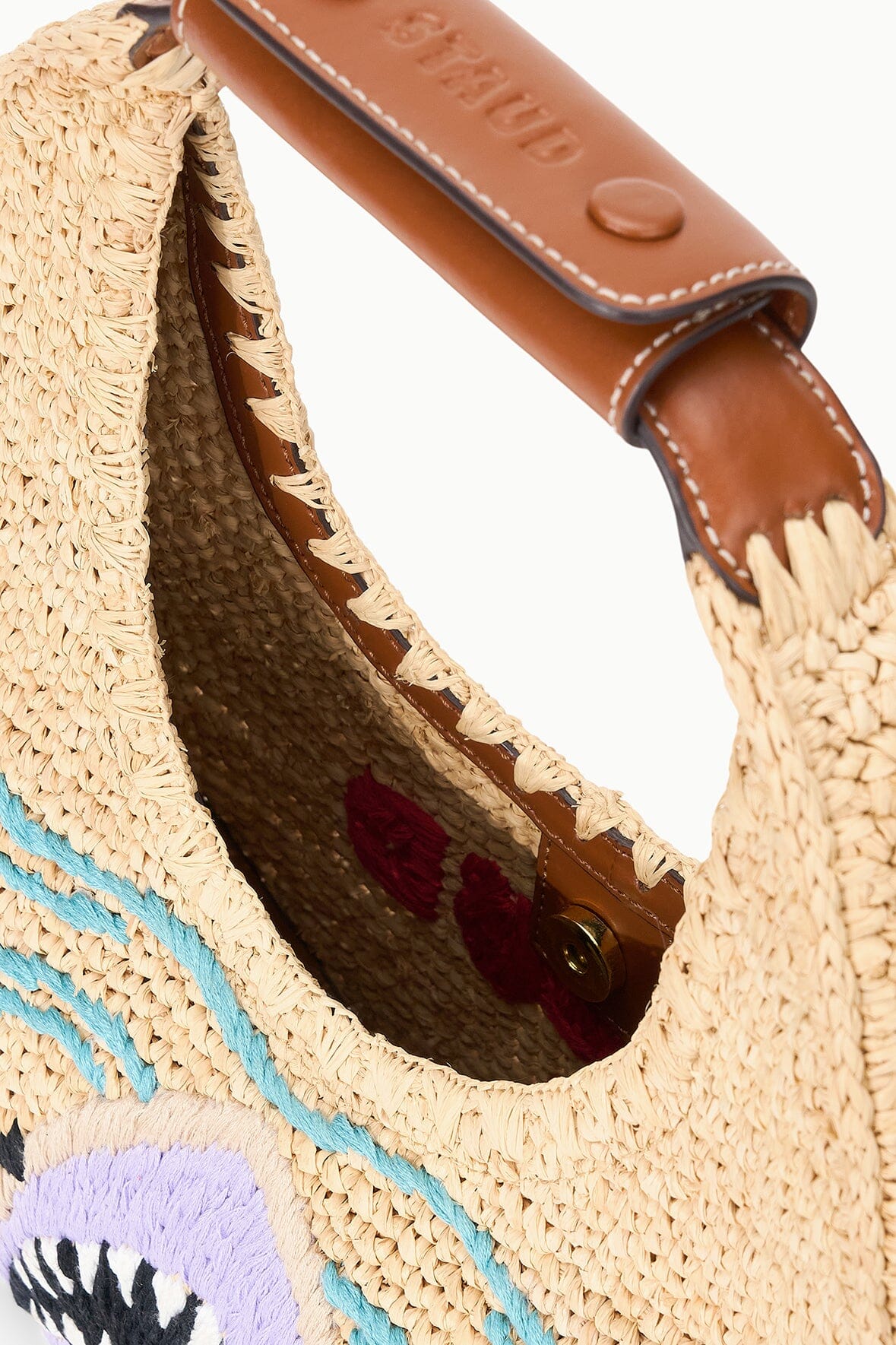 MOON RAFFIA BAG | GREAT WHITE - Image 7