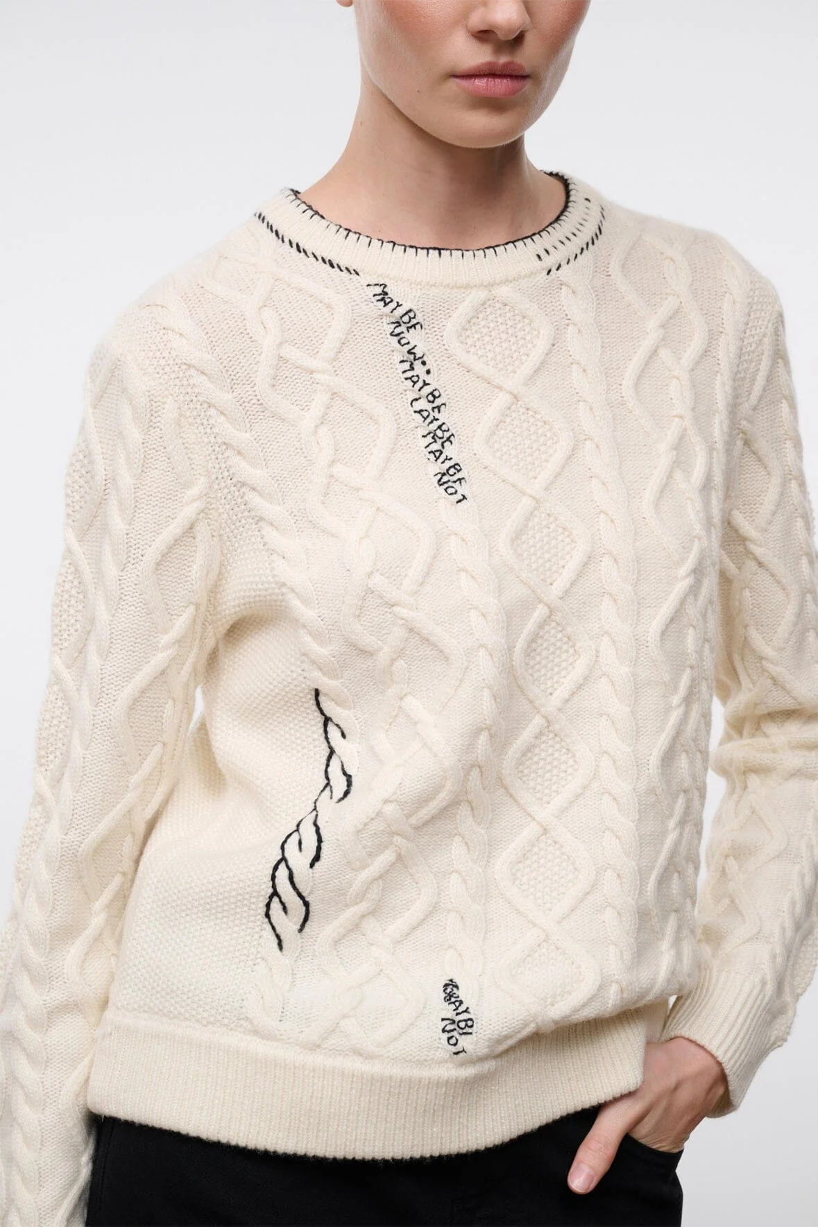 MORRIS SWEATER | IVORY - Image 6