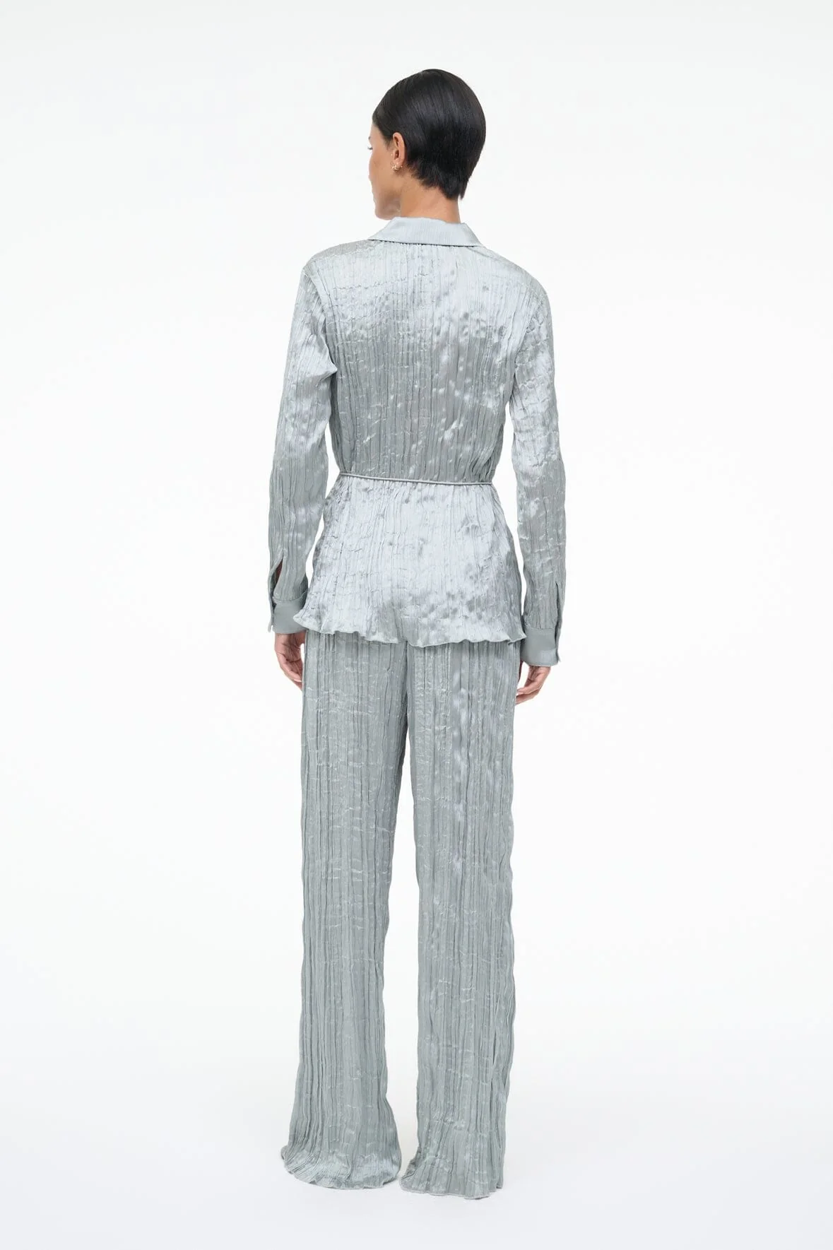 NAMI PANT | SILVER SAGE PLISSE - Image 3