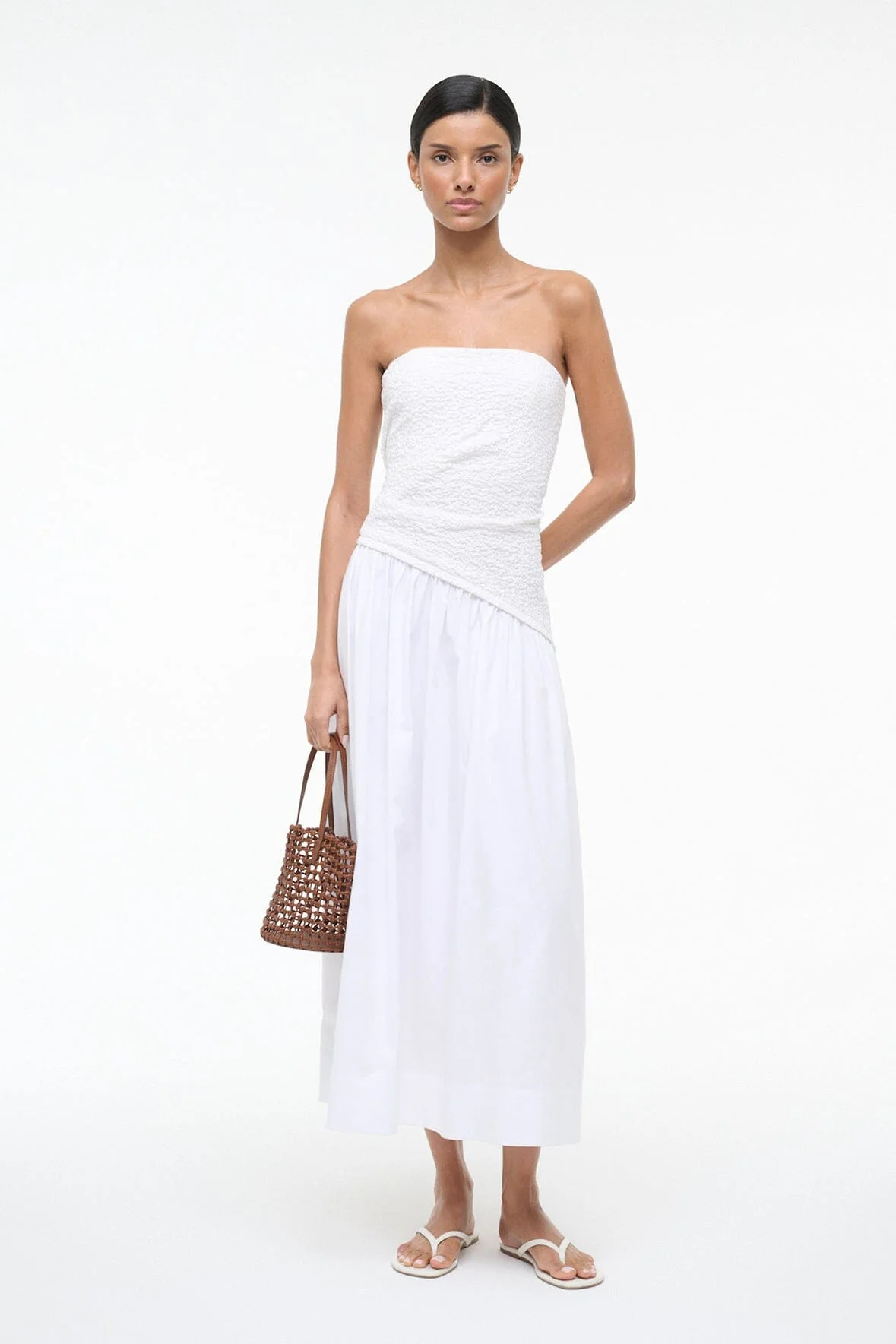 NIA DRESS | WHITE