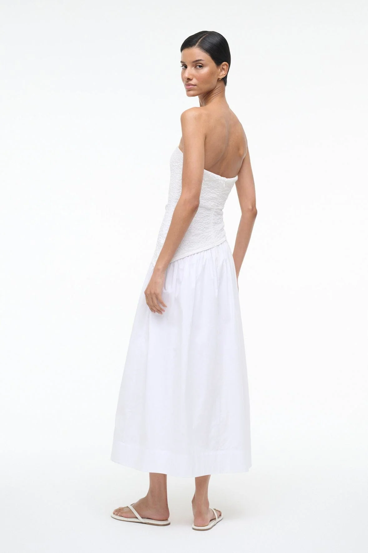 NIA DRESS | WHITE - Image 3