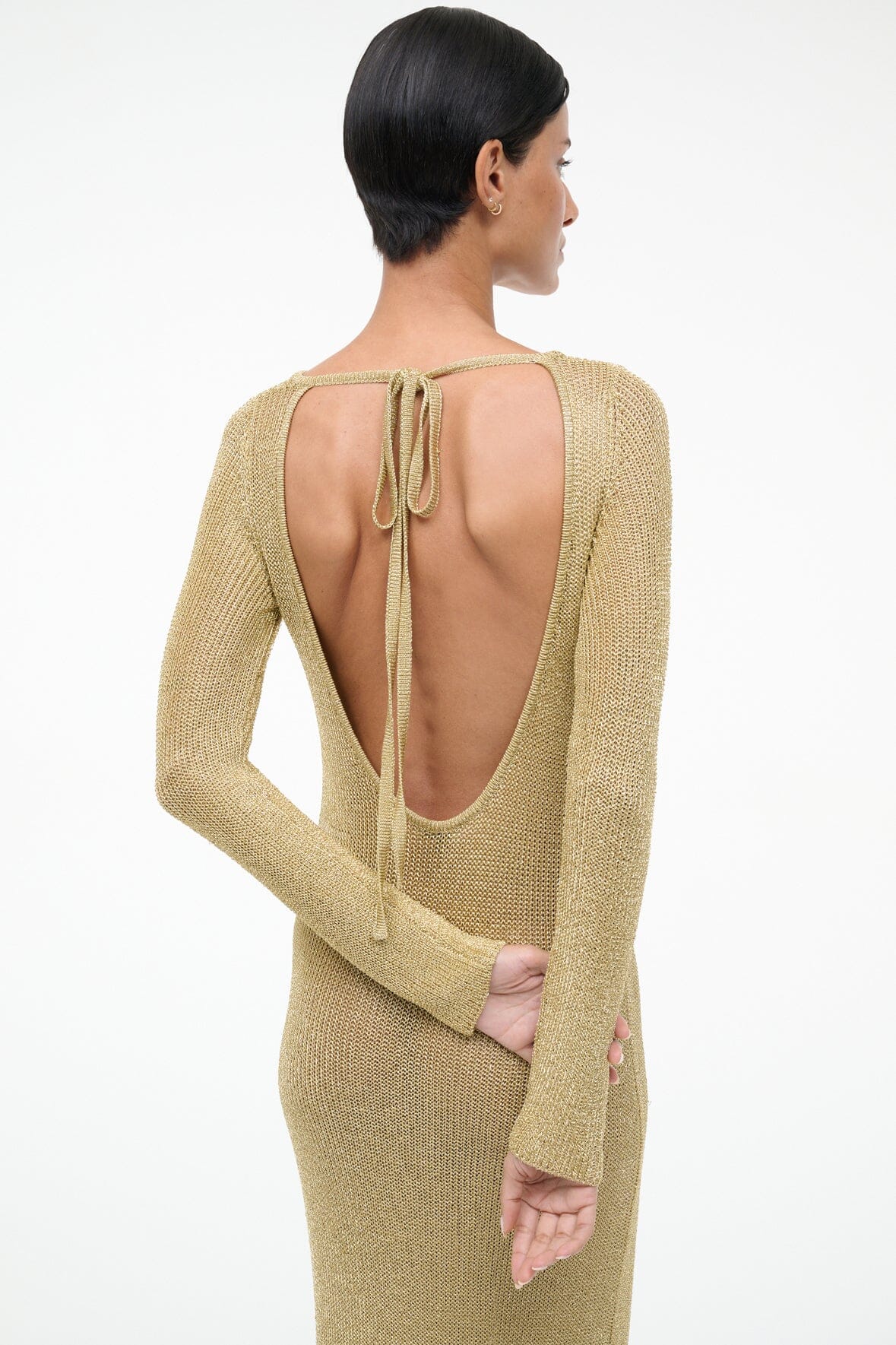 NIKITTA DRESS | GOLD - Image 4