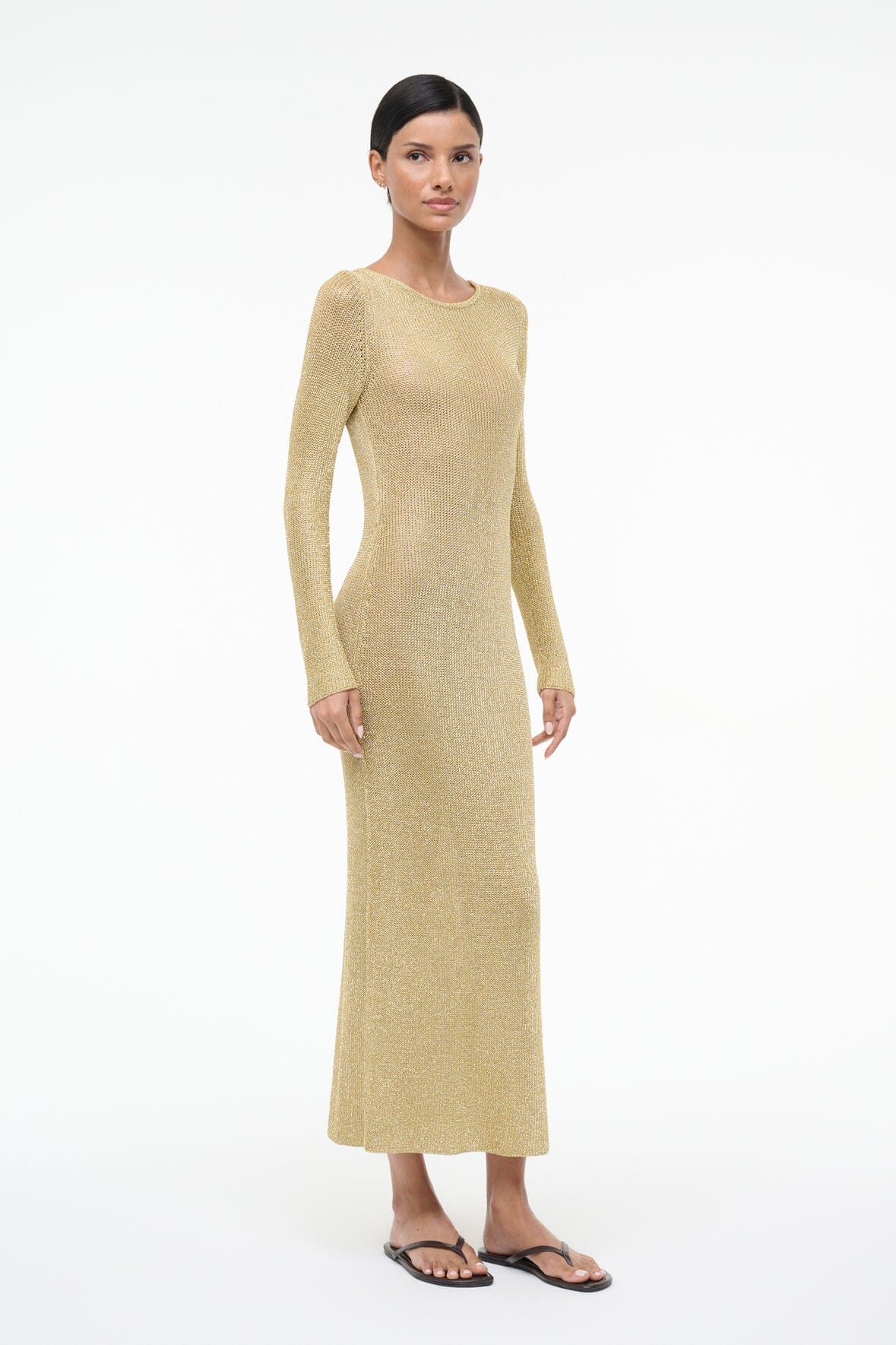 NIKITTA DRESS | GOLD - Image 5