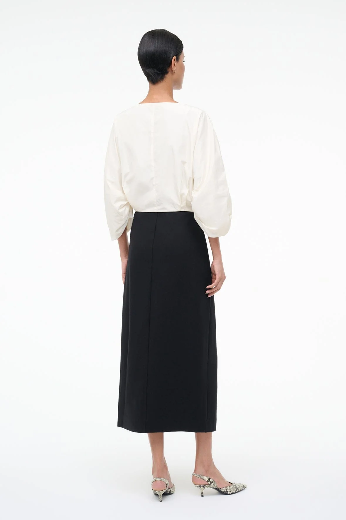 ORION DRESS | IVORY BLACK - Image 3