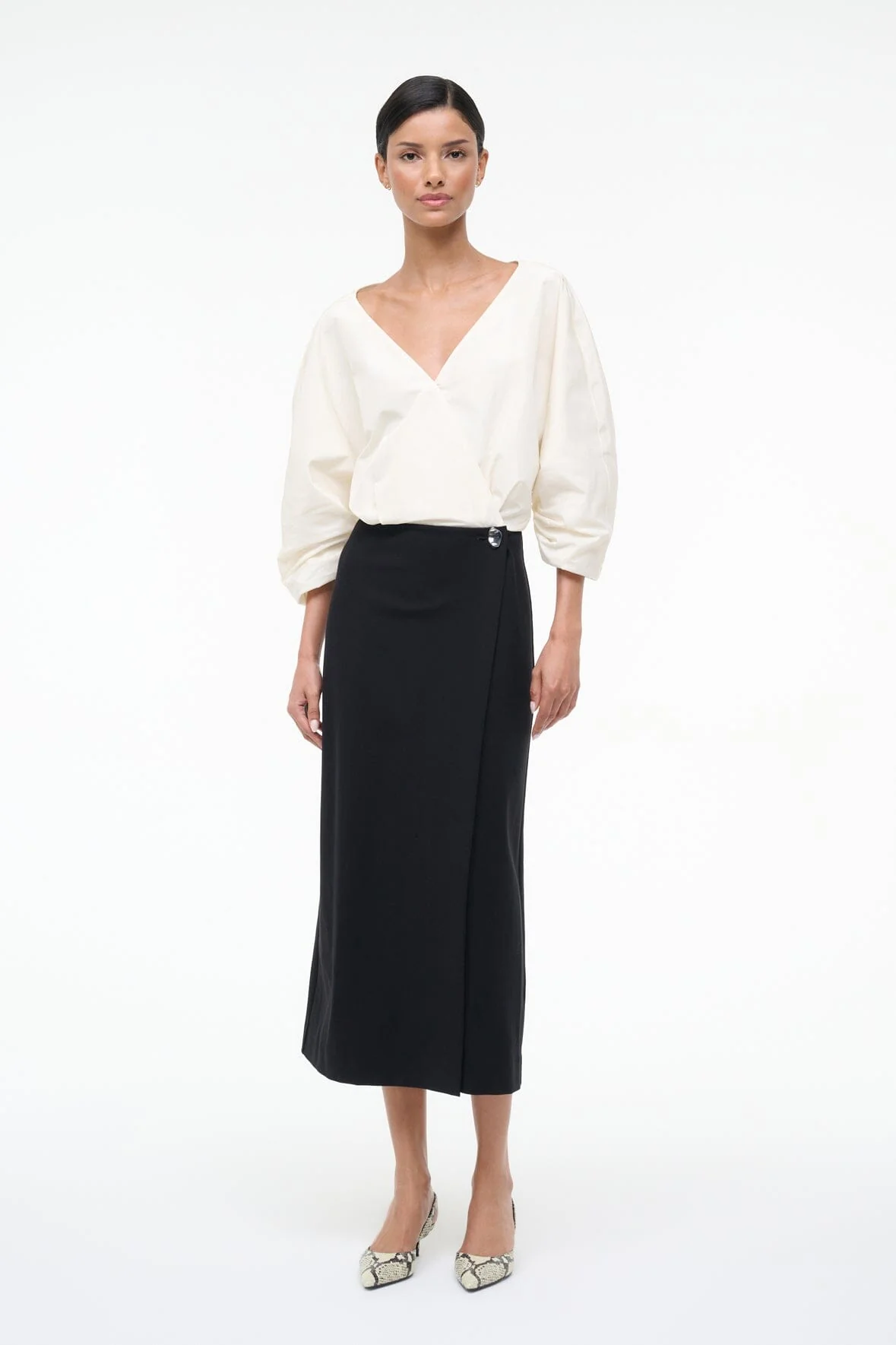 ORION DRESS | IVORY BLACK - Image 5