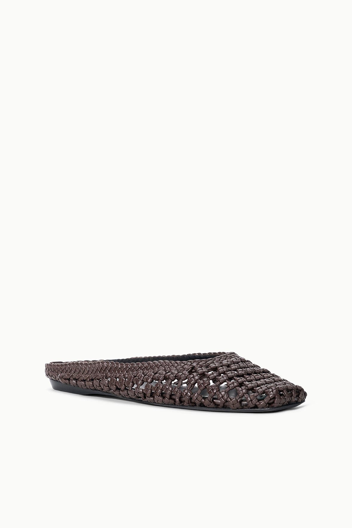 OTTO FLAT MULE | ESPRESSO KNOTTED - Image 3