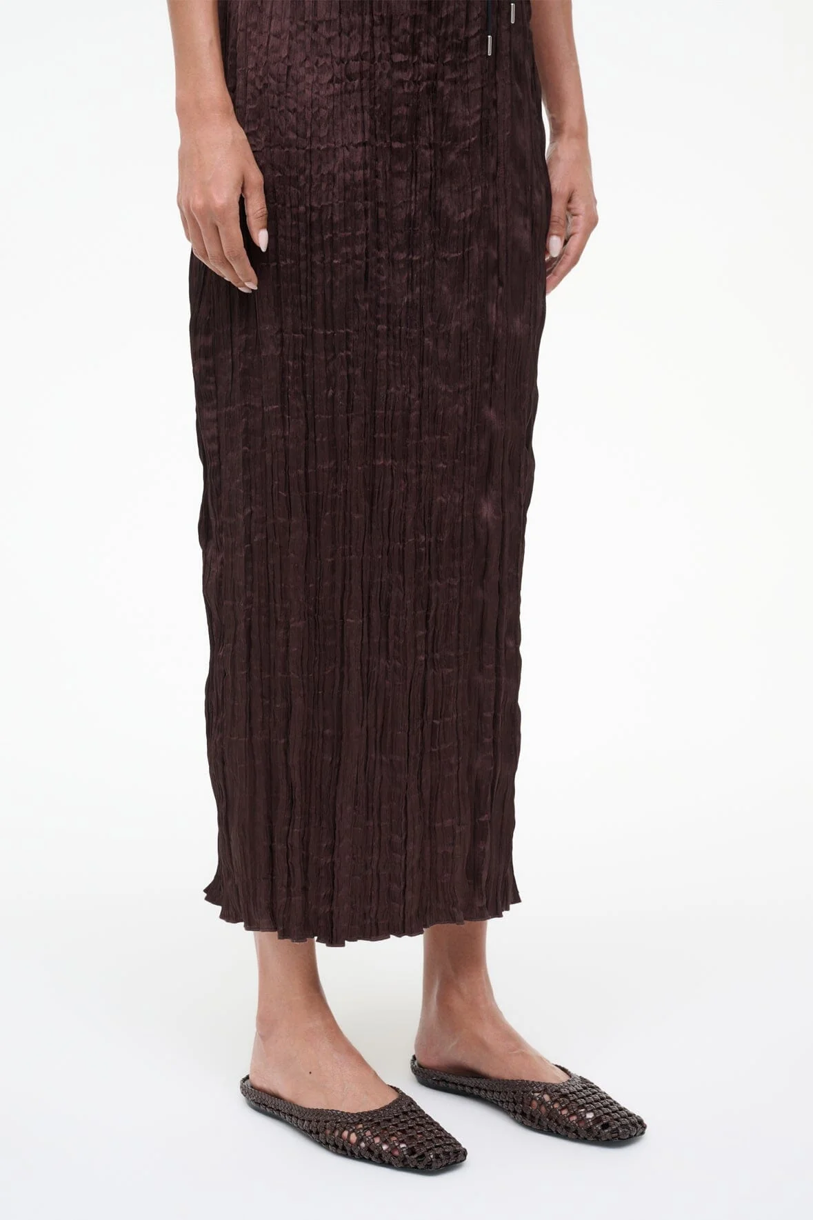 OTTO FLAT MULE | ESPRESSO KNOTTED - Image 4
