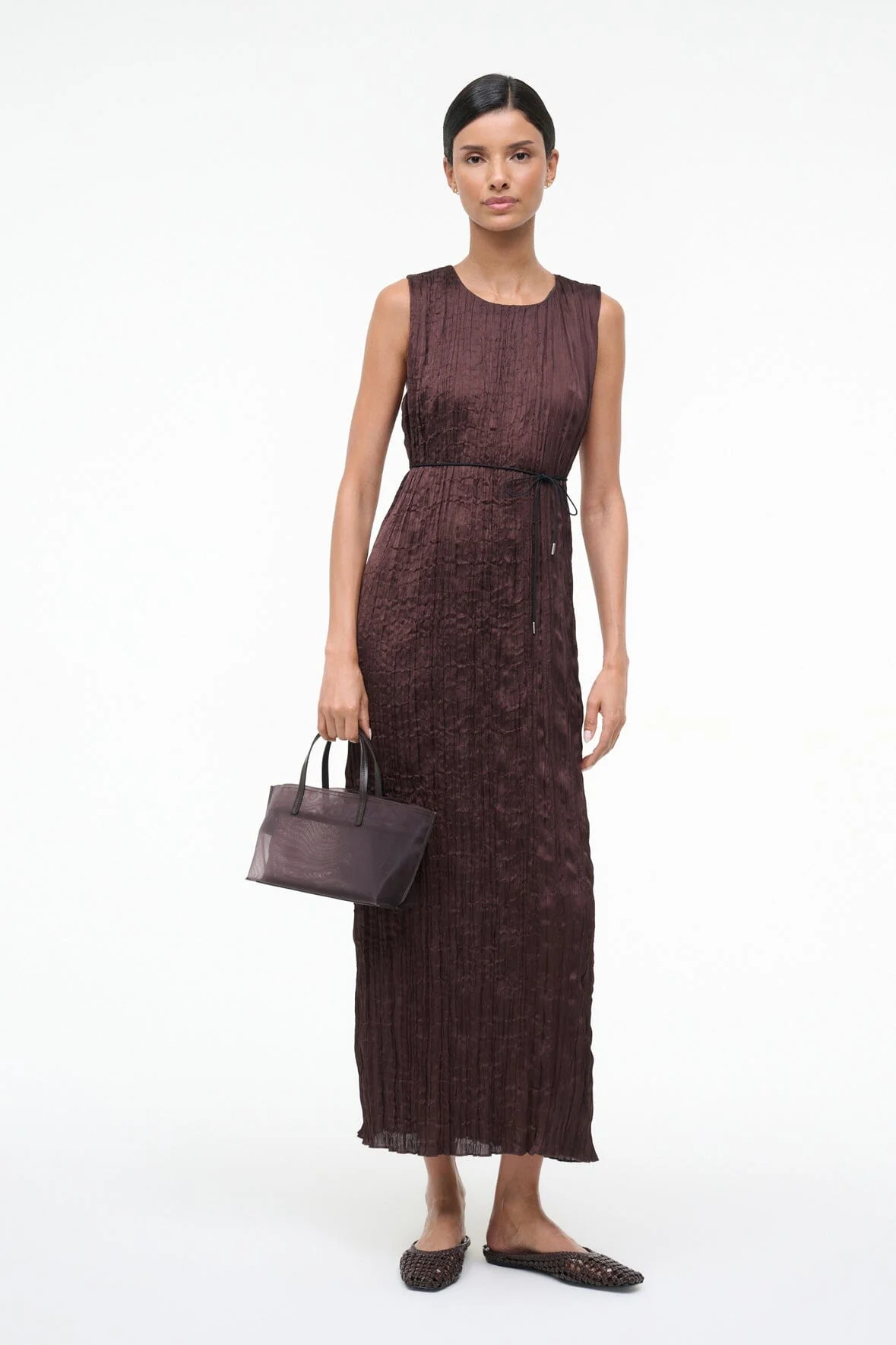 OTTO FLAT MULE | ESPRESSO KNOTTED - Image 6