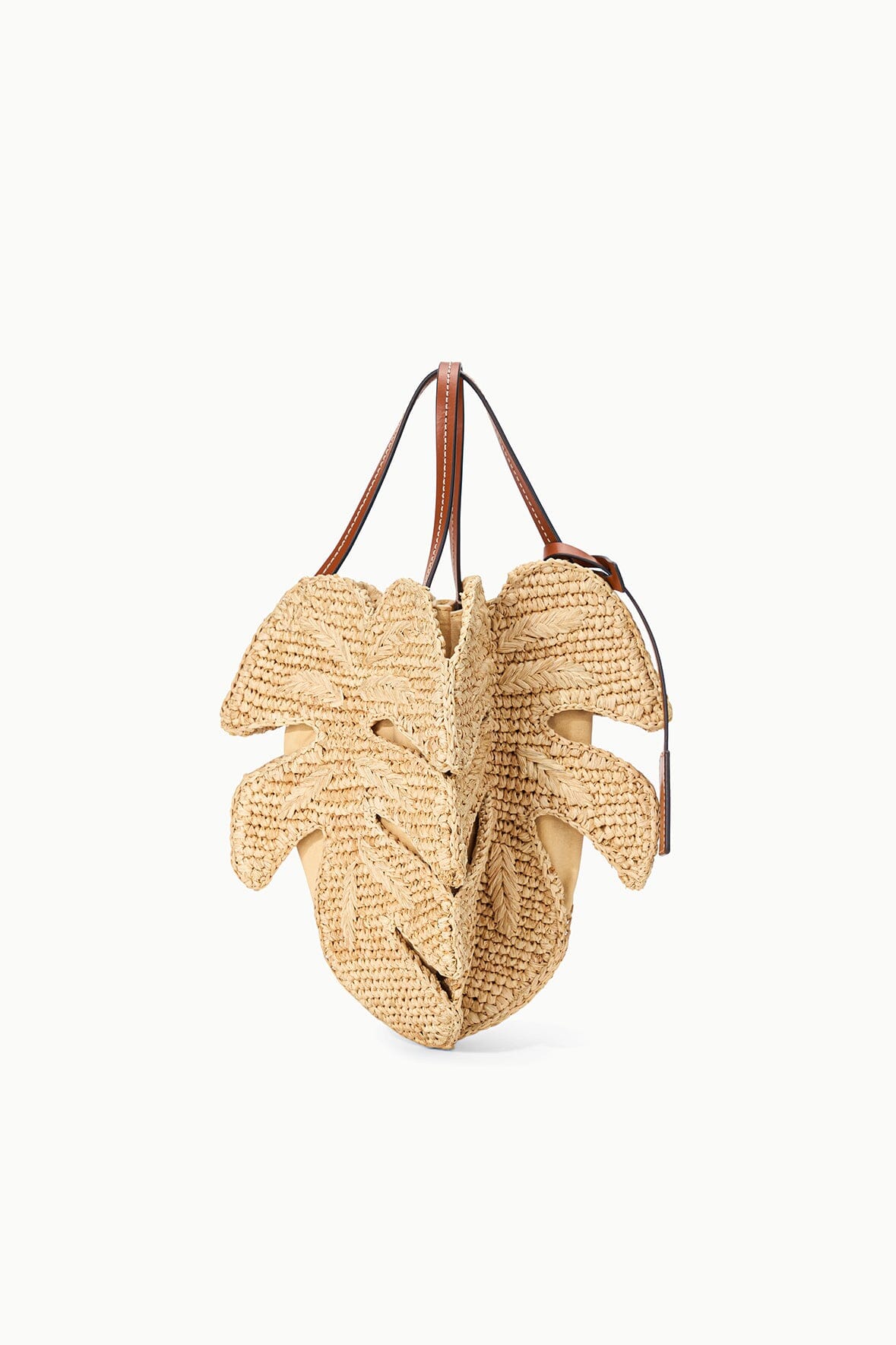 PALM RAFFIA BAG | NATURAL TAN - Image 3