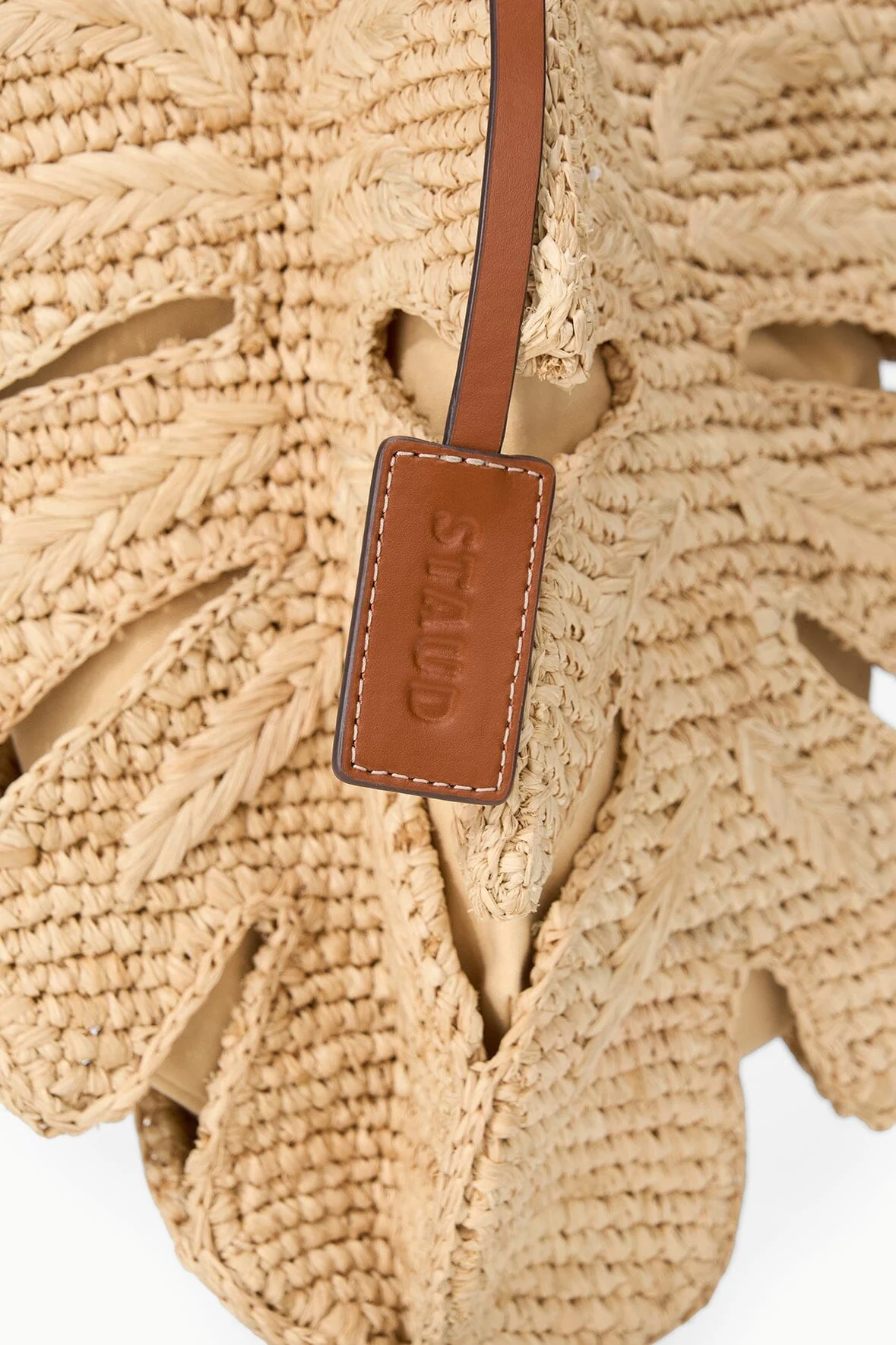 PALM RAFFIA BAG | NATURAL TAN - Image 4