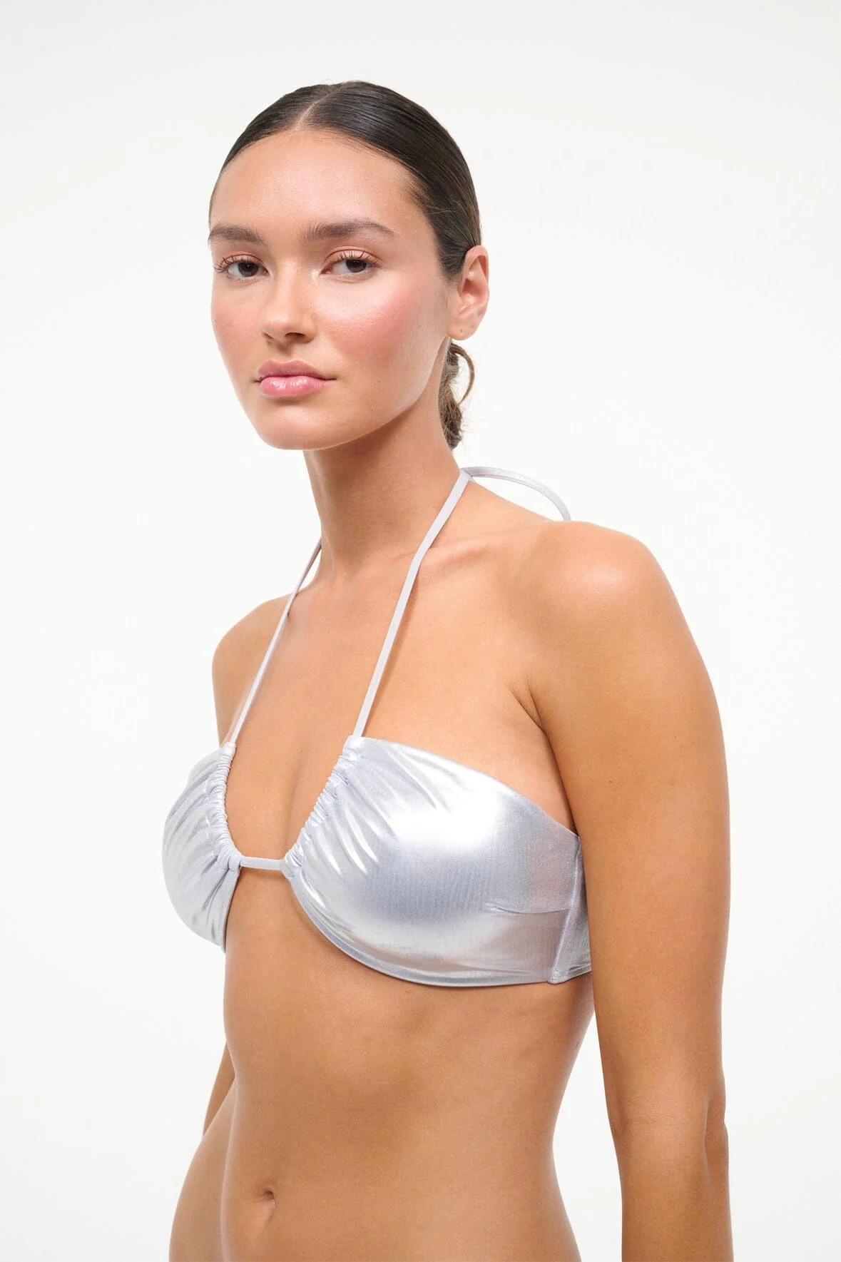 PARADISE BIKINI TOP | SILVER - Image 4