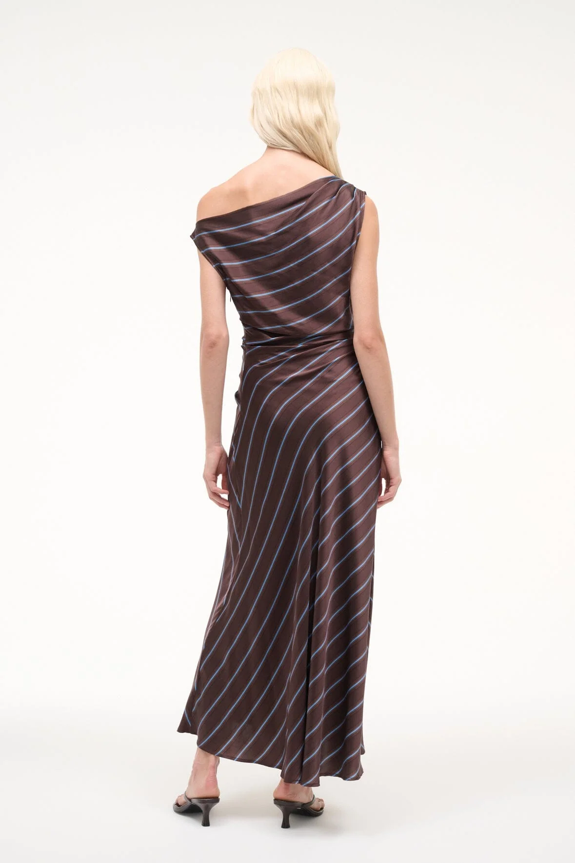 PHARE SILK DRESS | REDONDO STRIPE - Image 3