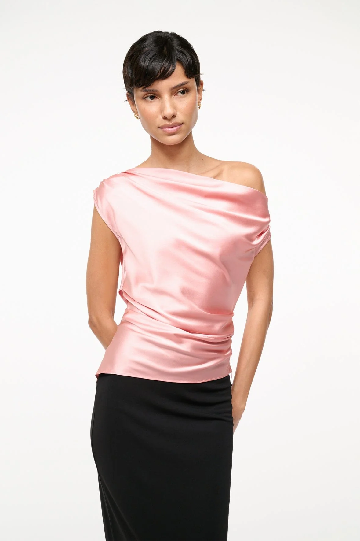 PHARE SILK TOP | ROSE