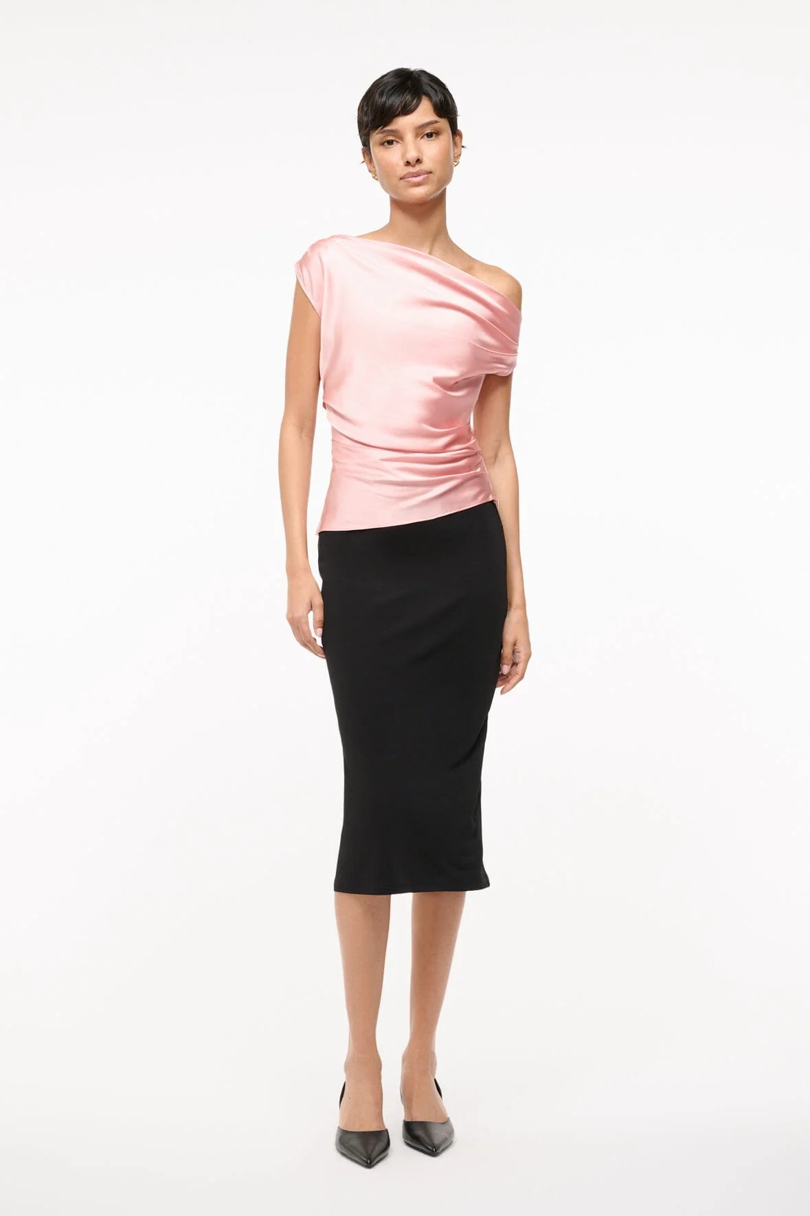 PHARE SILK TOP | ROSE - Image 4