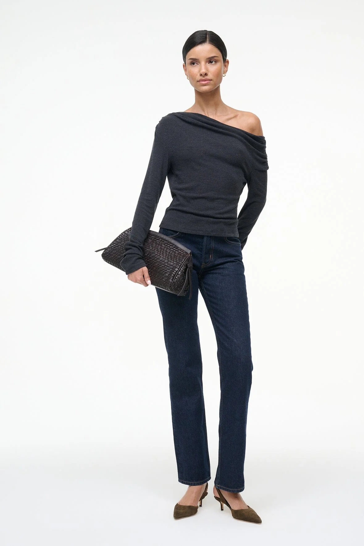 PHILOMENA TOP | CHARCOAL - Image 5