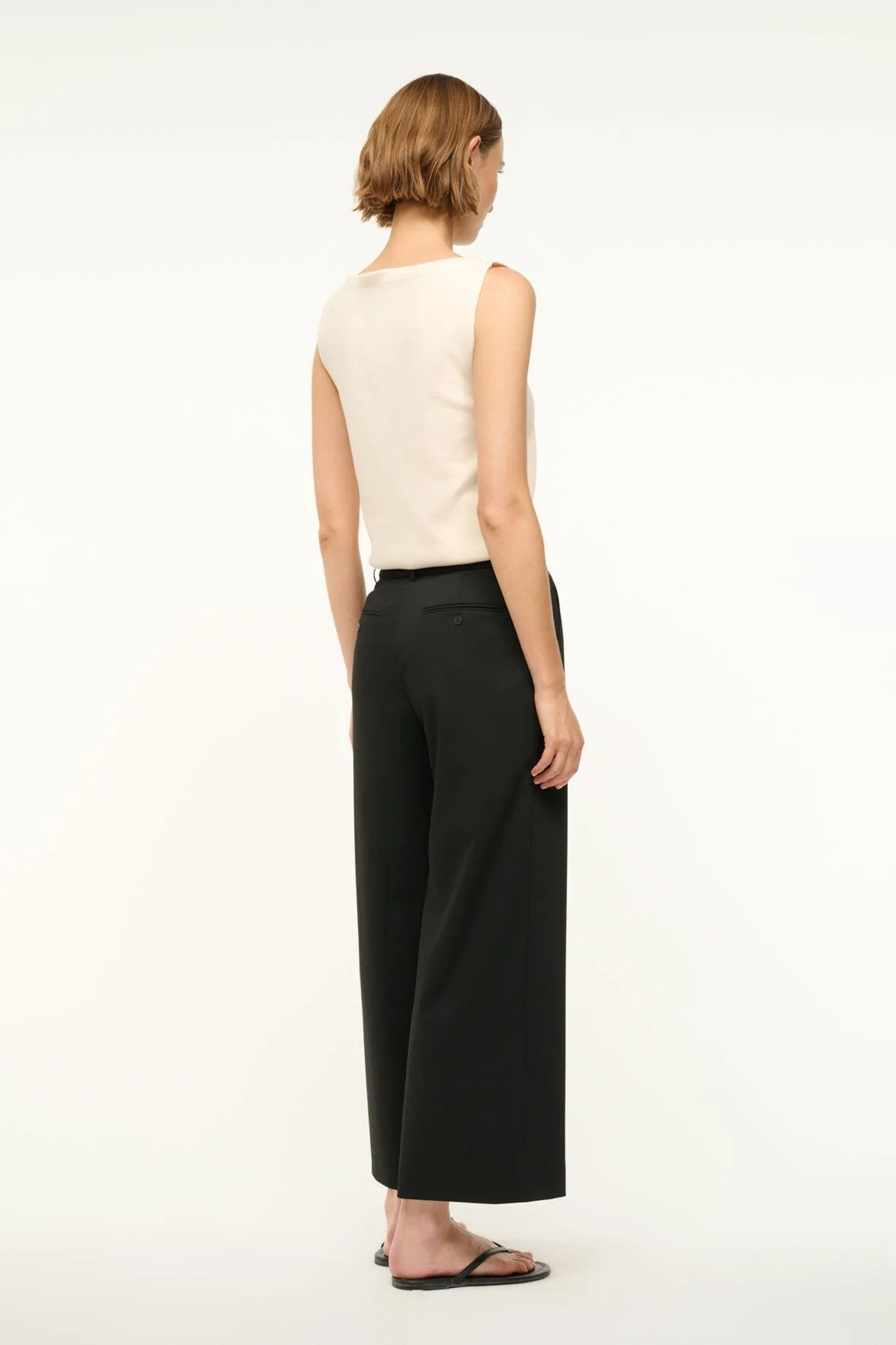 CROPPED PRINCE PANT | BLACK - Image 5