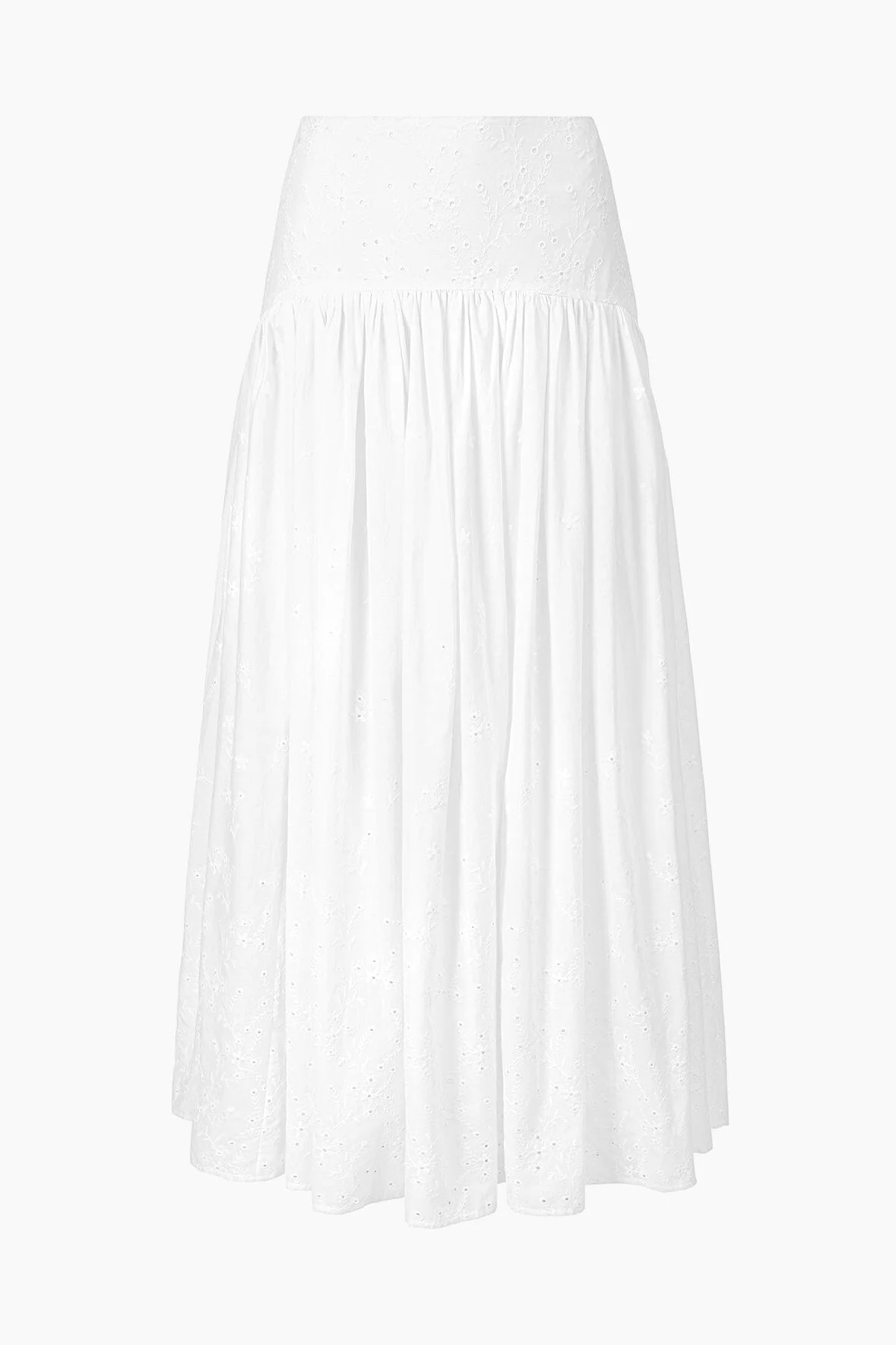 PROCIDA SKIRT | WHITE EYELET - Image 7