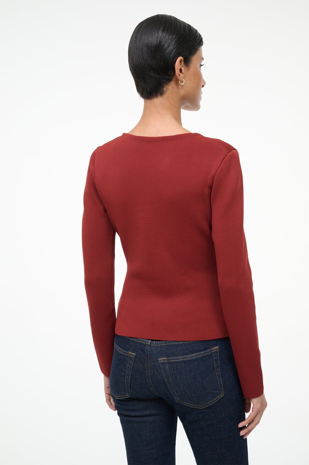 RACHELA TOP | SANGRIA - Image 3