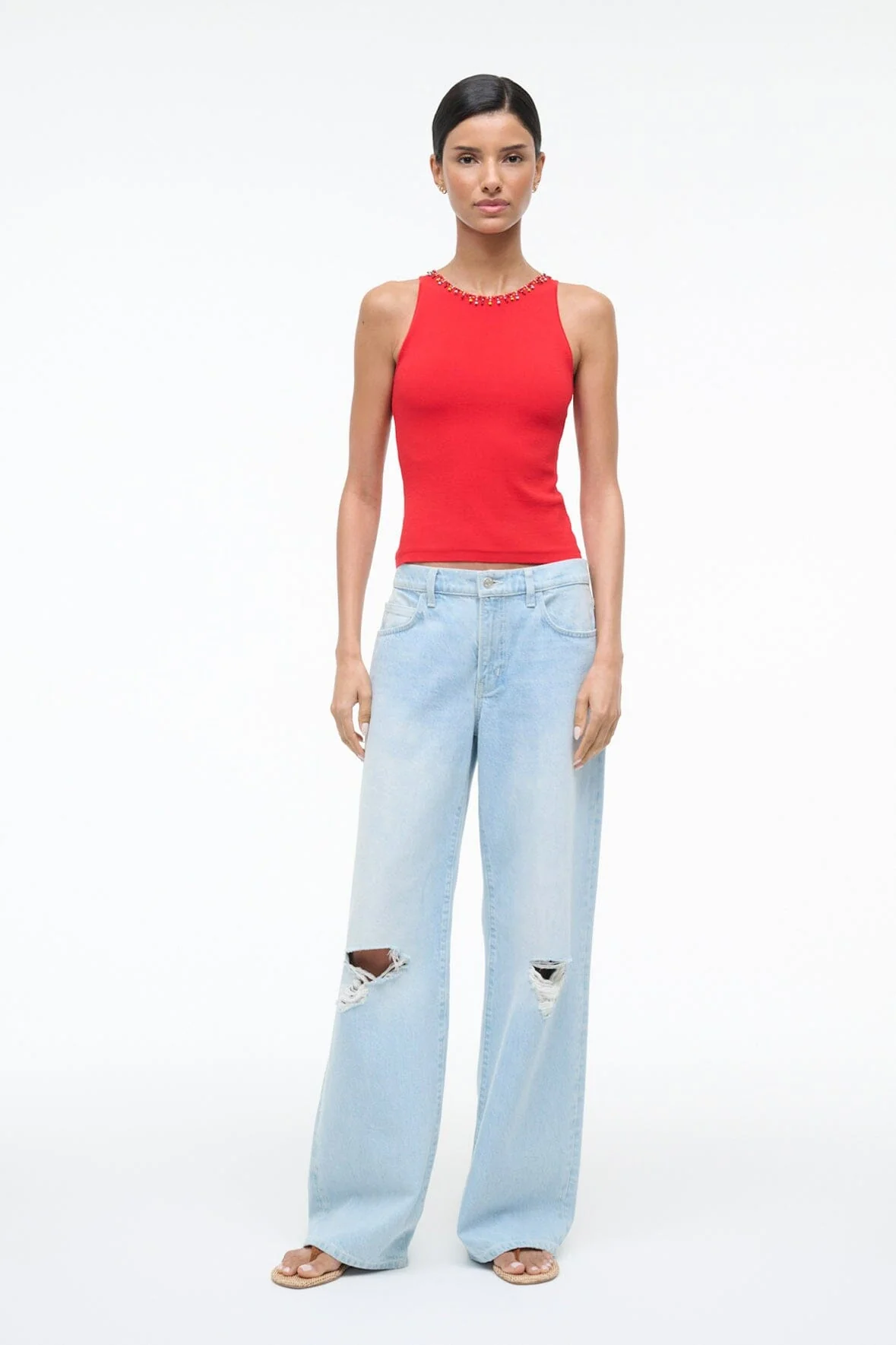 REINA TOP | RED ROSE - Image 2