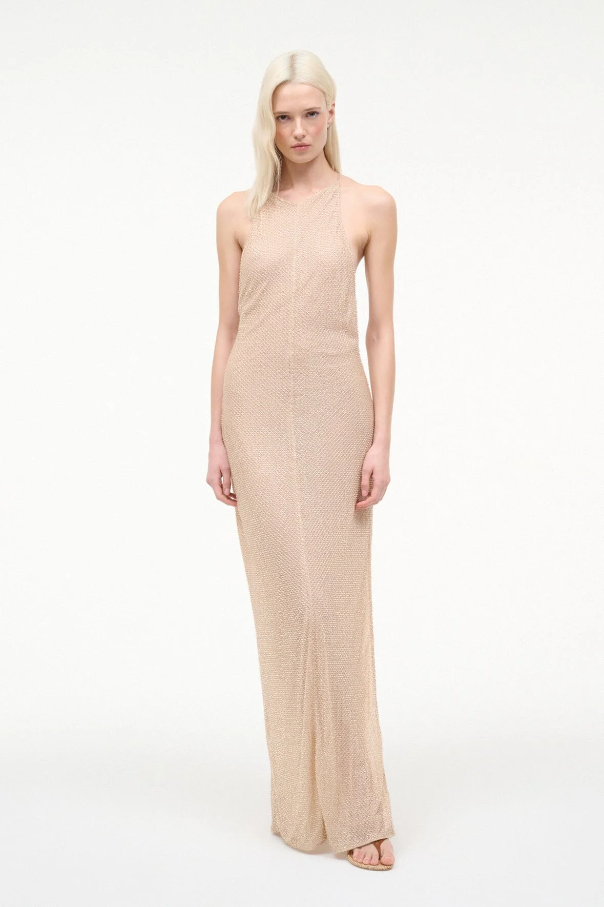 RHEA DRESS | CHAMPAGNE