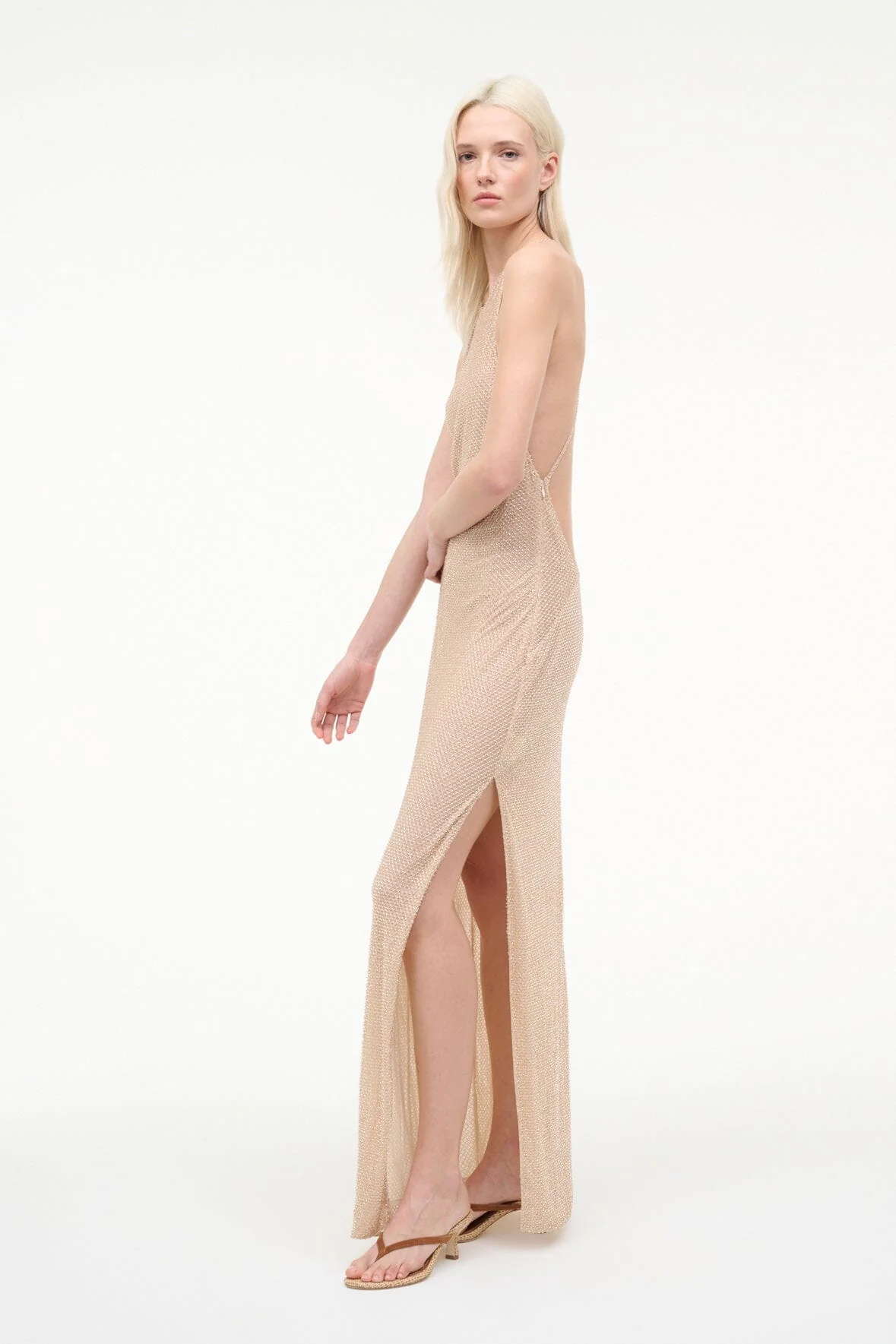 RHEA DRESS | CHAMPAGNE - Image 2