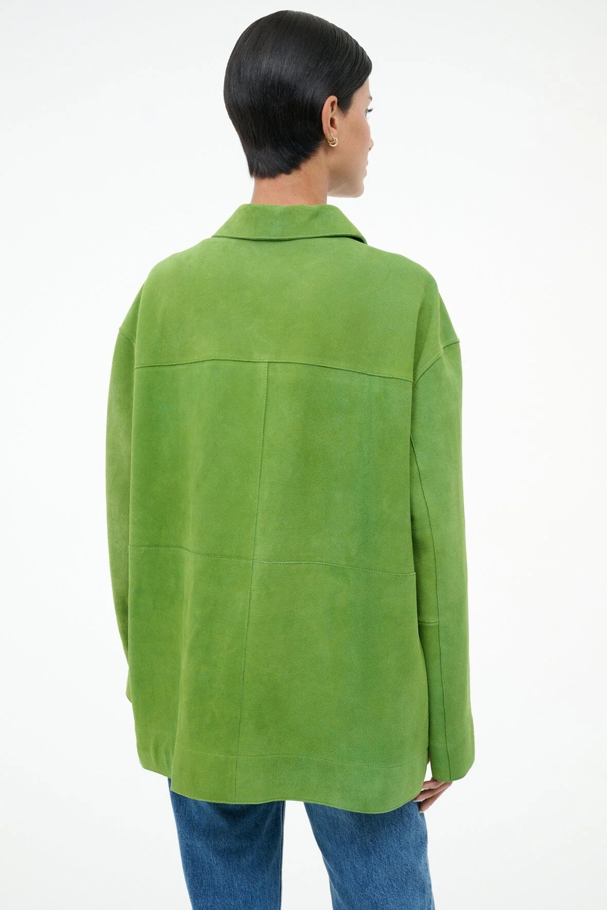 ROXANNE SUEDE JACKET | LEAF SUEDE - Image 4