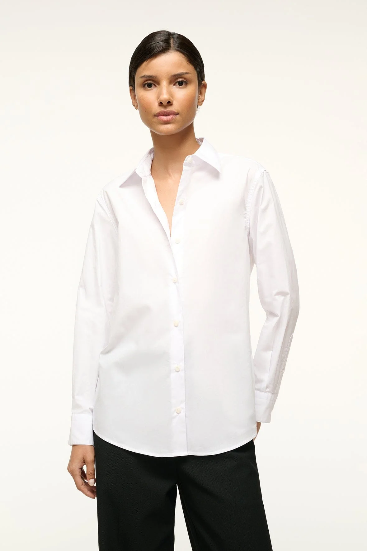 ROXBURY POPLIN SHIRT | WHITE - Image 3