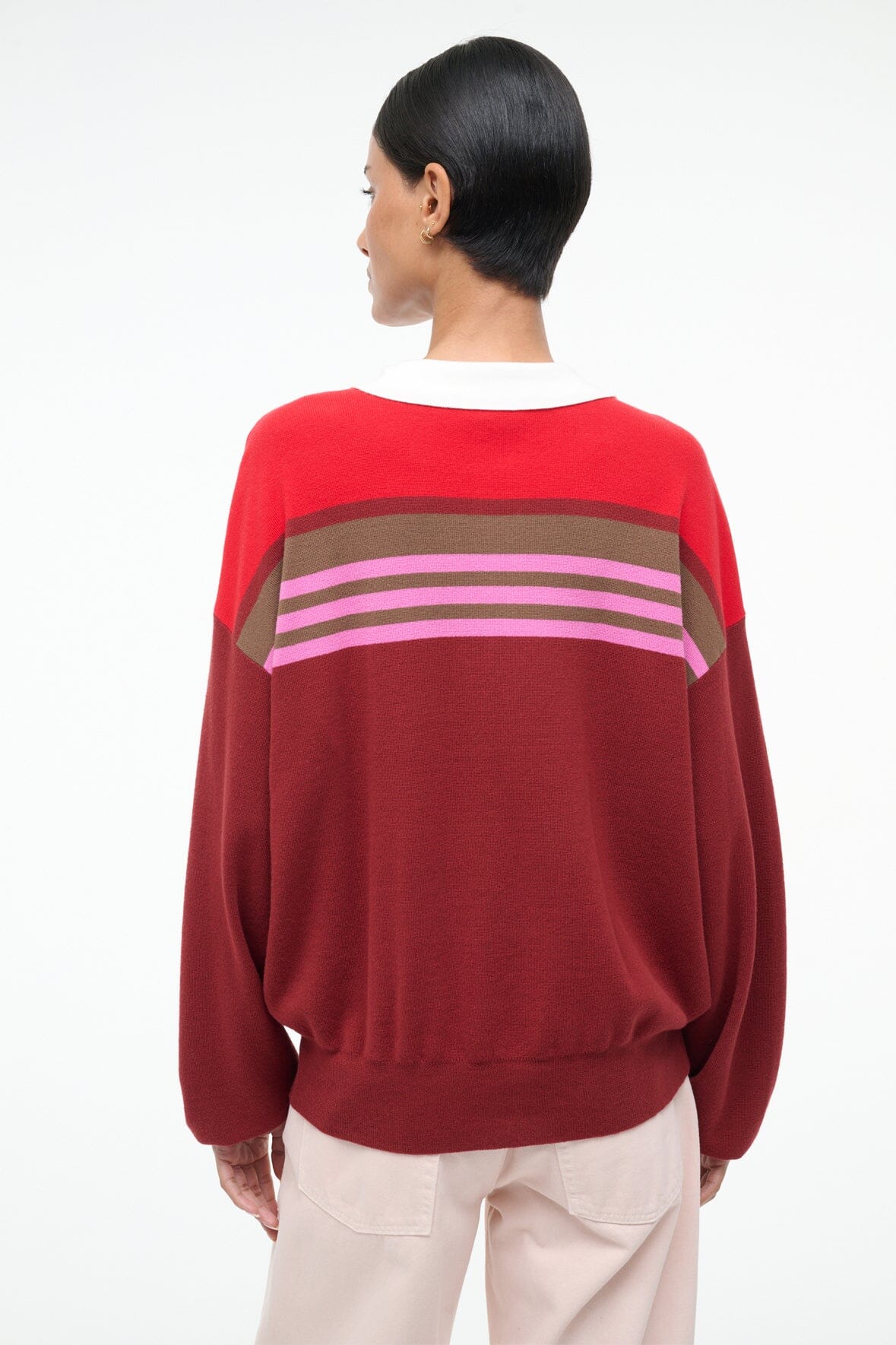 SAIL TOP | CARDINAL MULTI STRIPE - Image 3