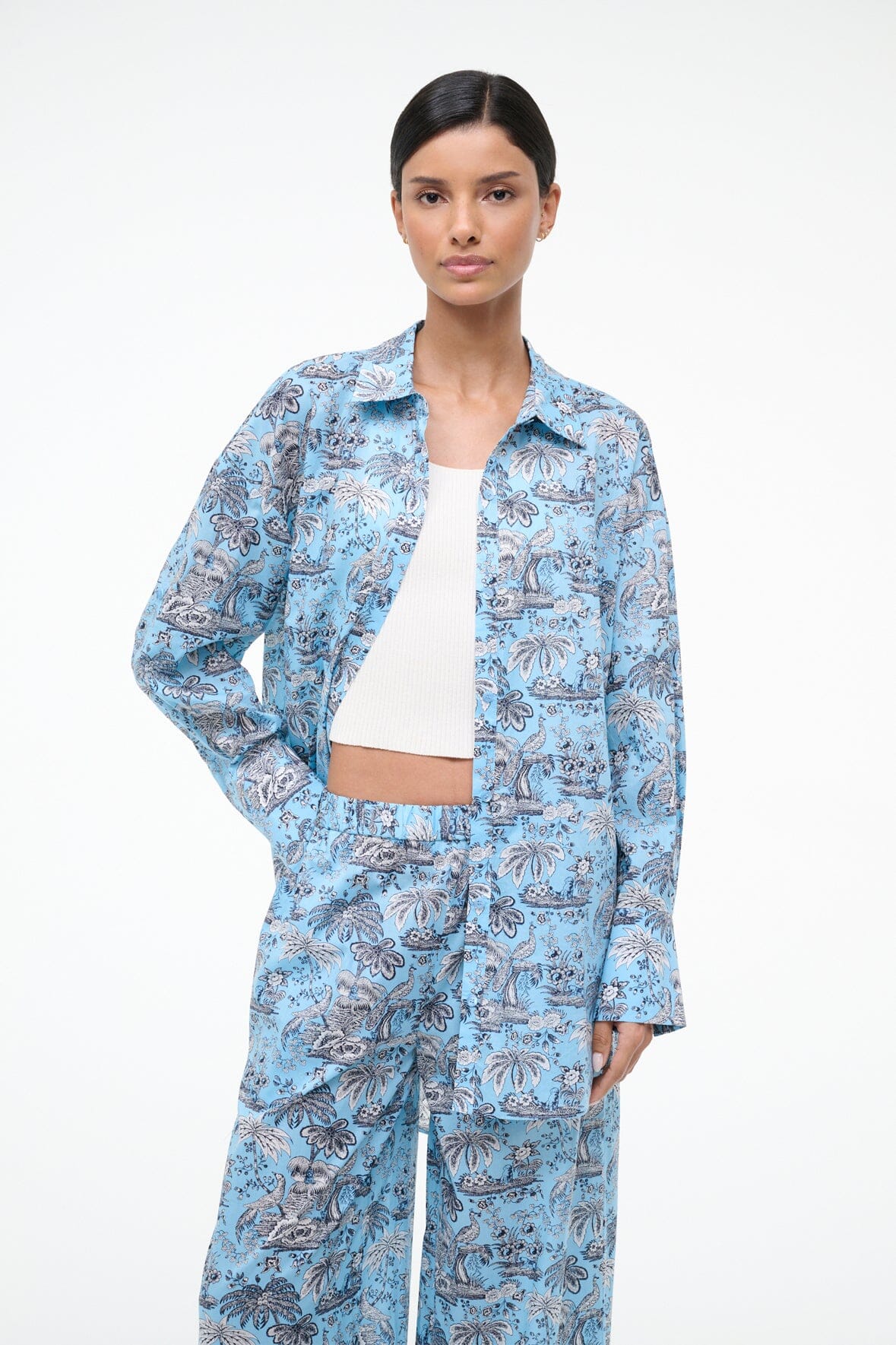 SANDBAR TOP SKY TOILE | SKY TOILE