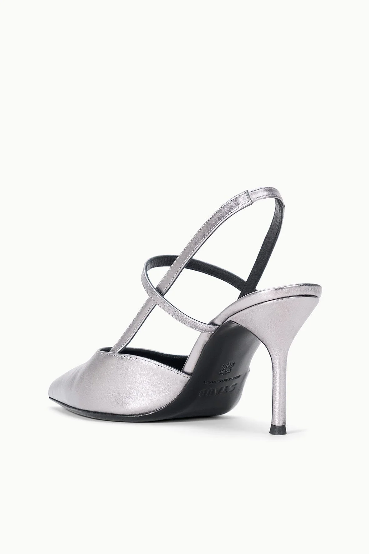 SEBASTIAN HIGH HEEL SLINGBACK | PEWTER - Image 7