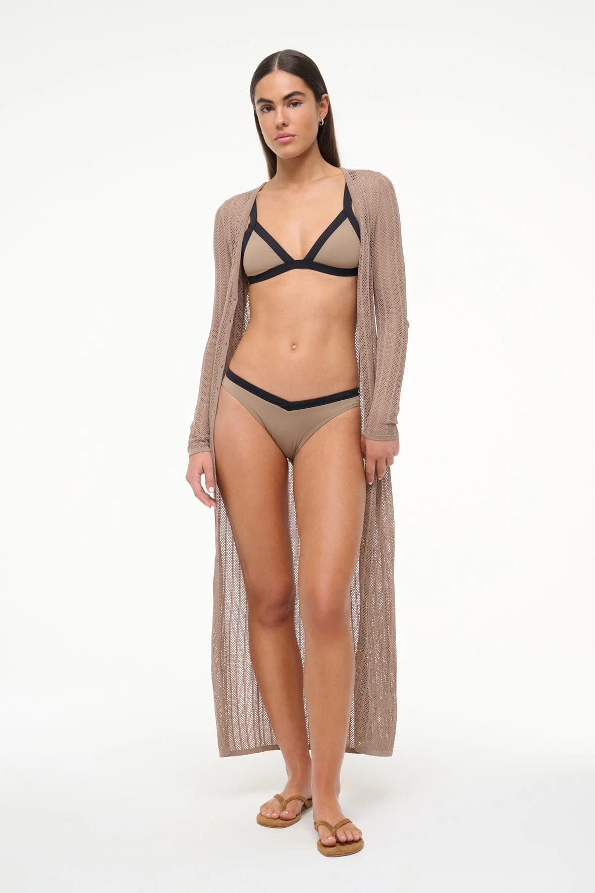 SHOKO COVERUP DRESS | TAUPE - Image 2