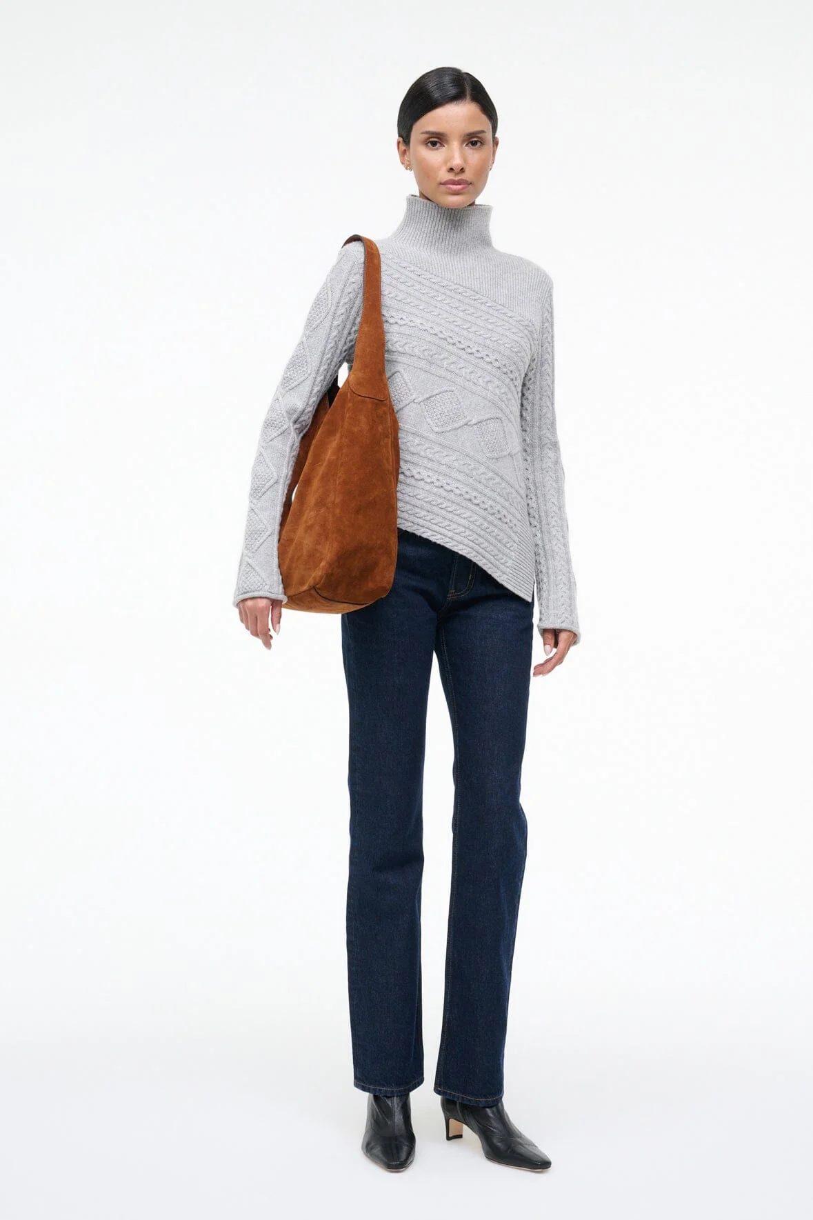 SIDNEY SWEATER | HEATHER GREY - Image 4