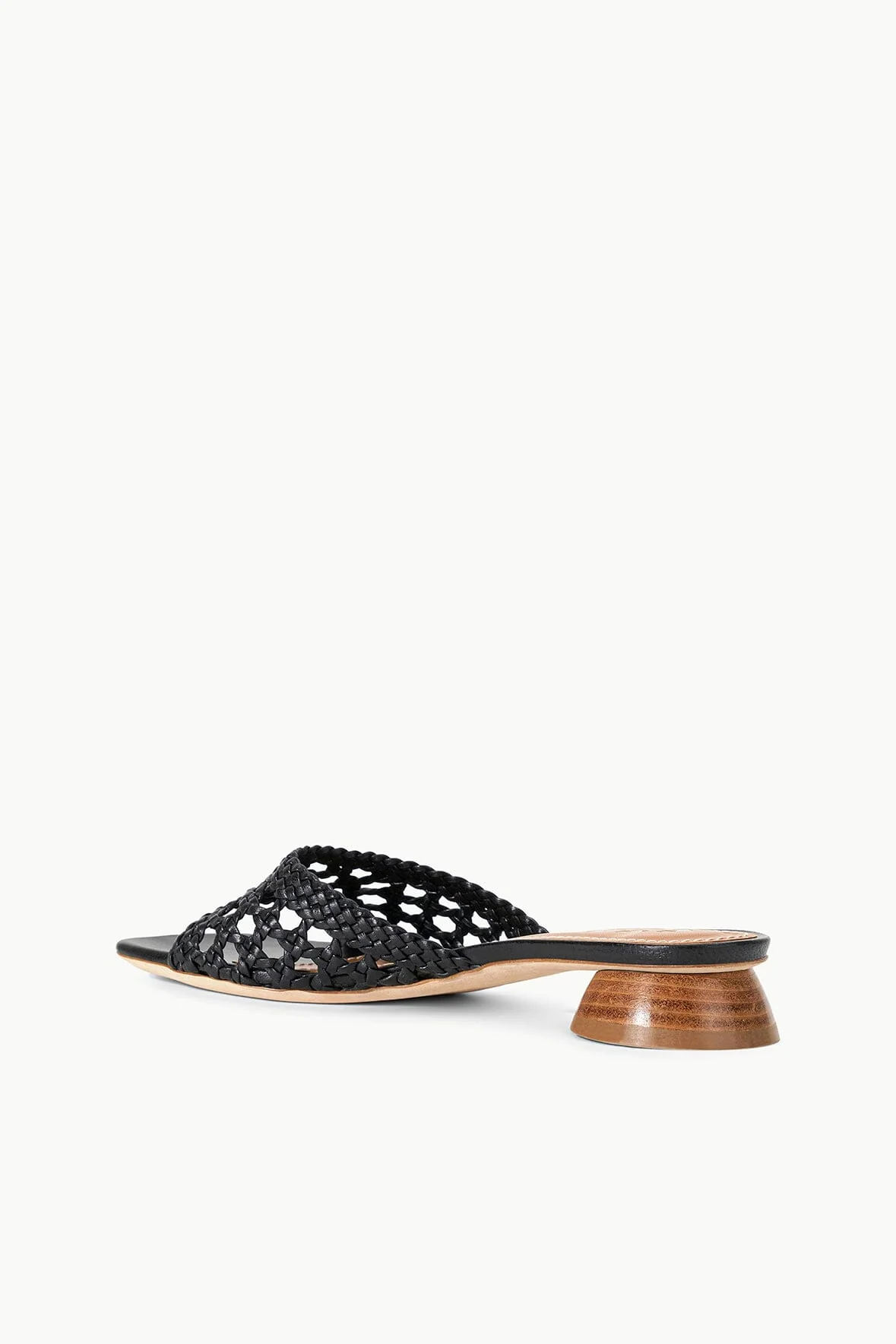 SIMONE CROCHET HEEL | BLACK - Image 3