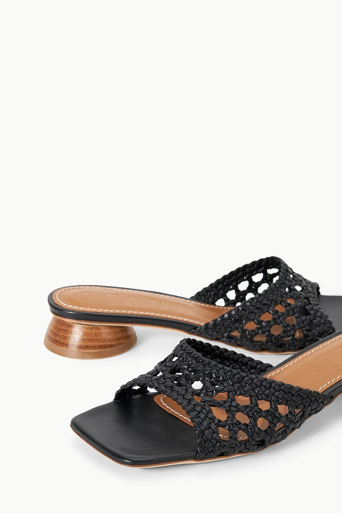 SIMONE CROCHET HEEL | BLACK - Image 4