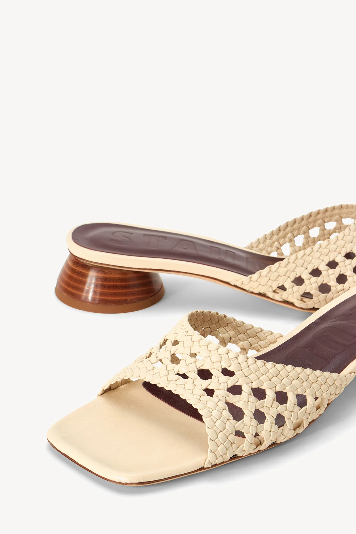 SIMONE CROCHET HEEL | CREAM - Image 5
