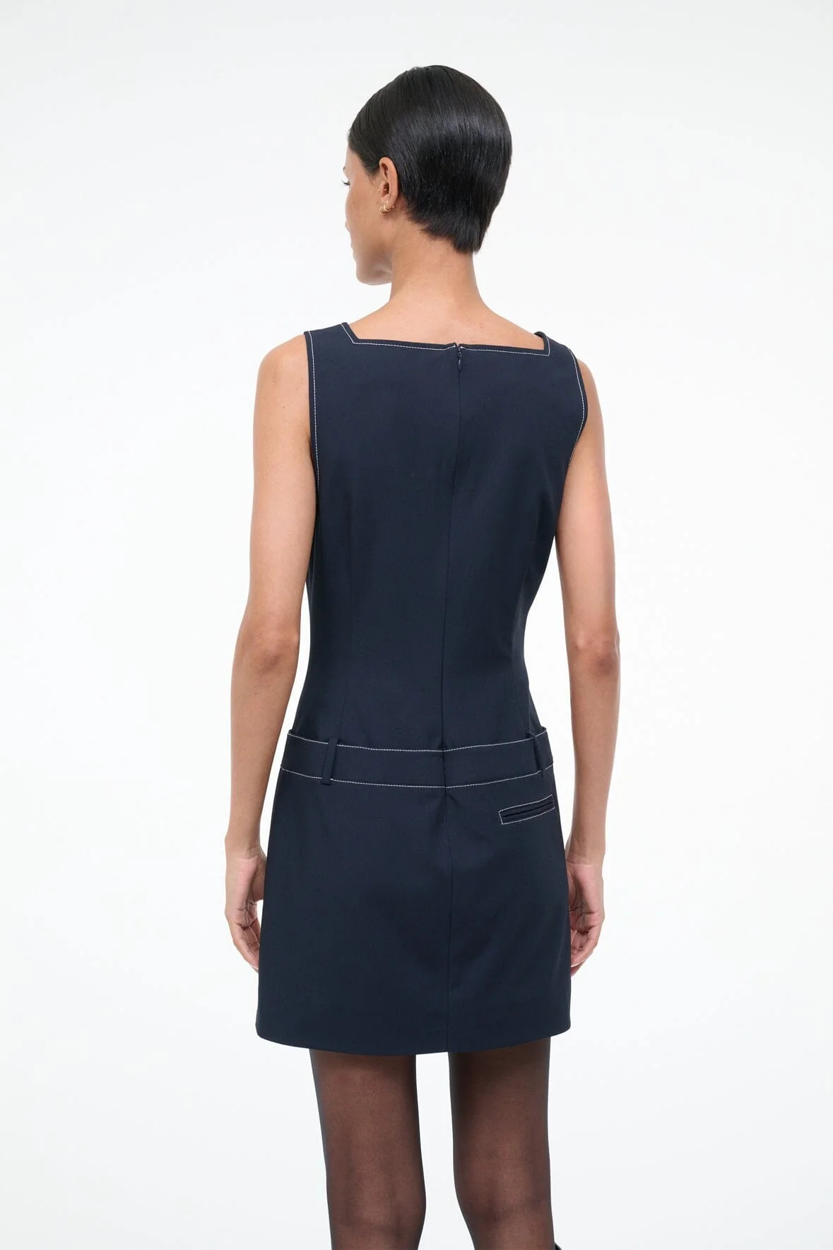 SKYLA DRESS | NAVY - Image 3