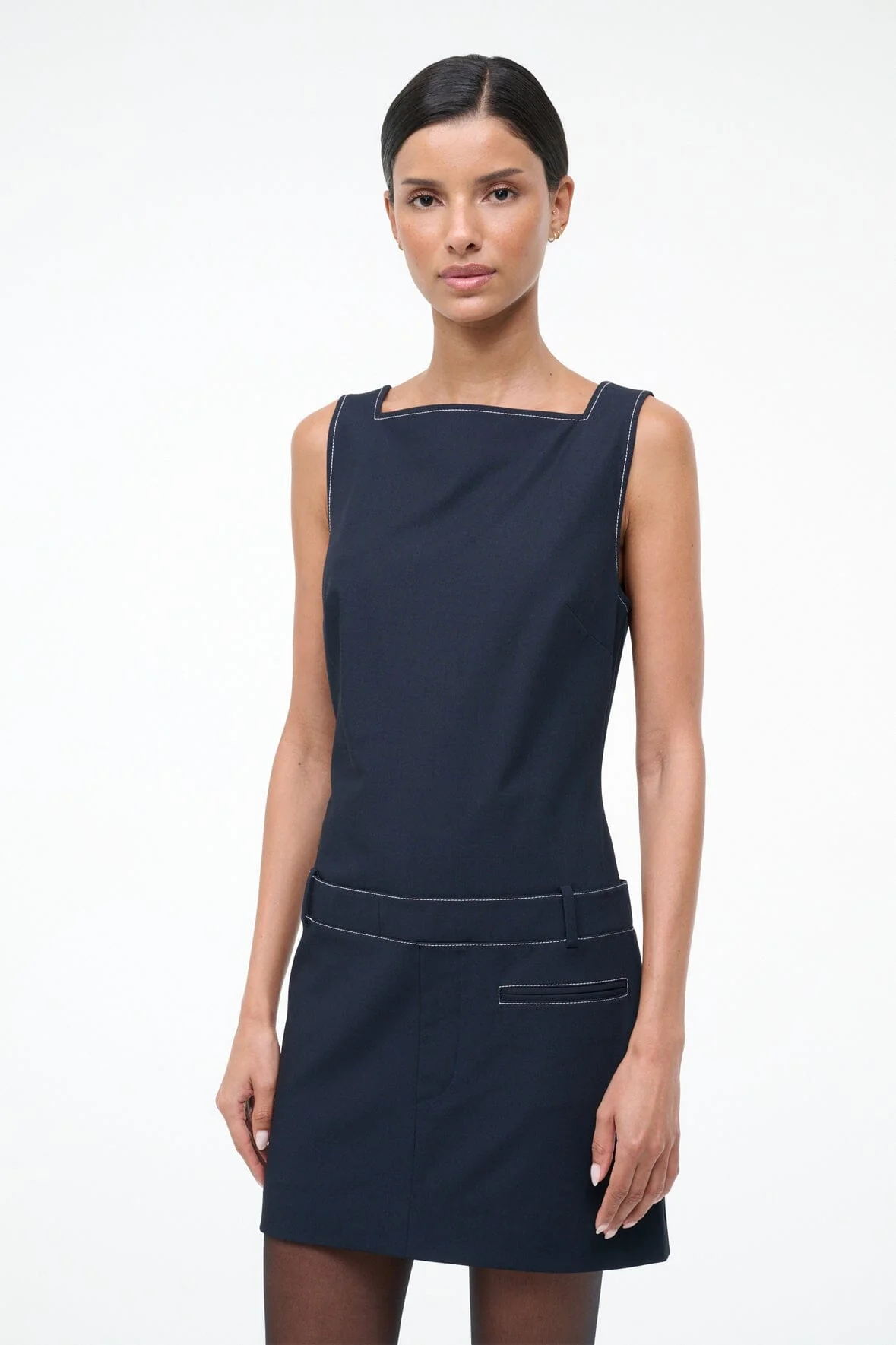 SKYLA DRESS | NAVY - Image 4