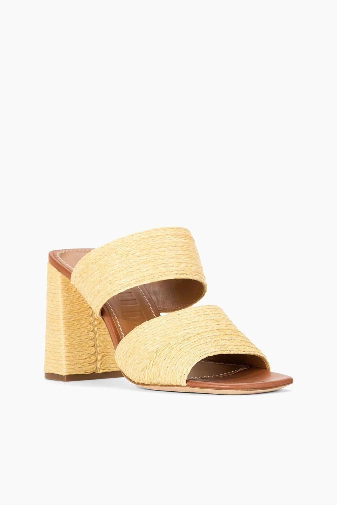 SKYLAR HEEL | NATURAL RAFFIA - Image 3