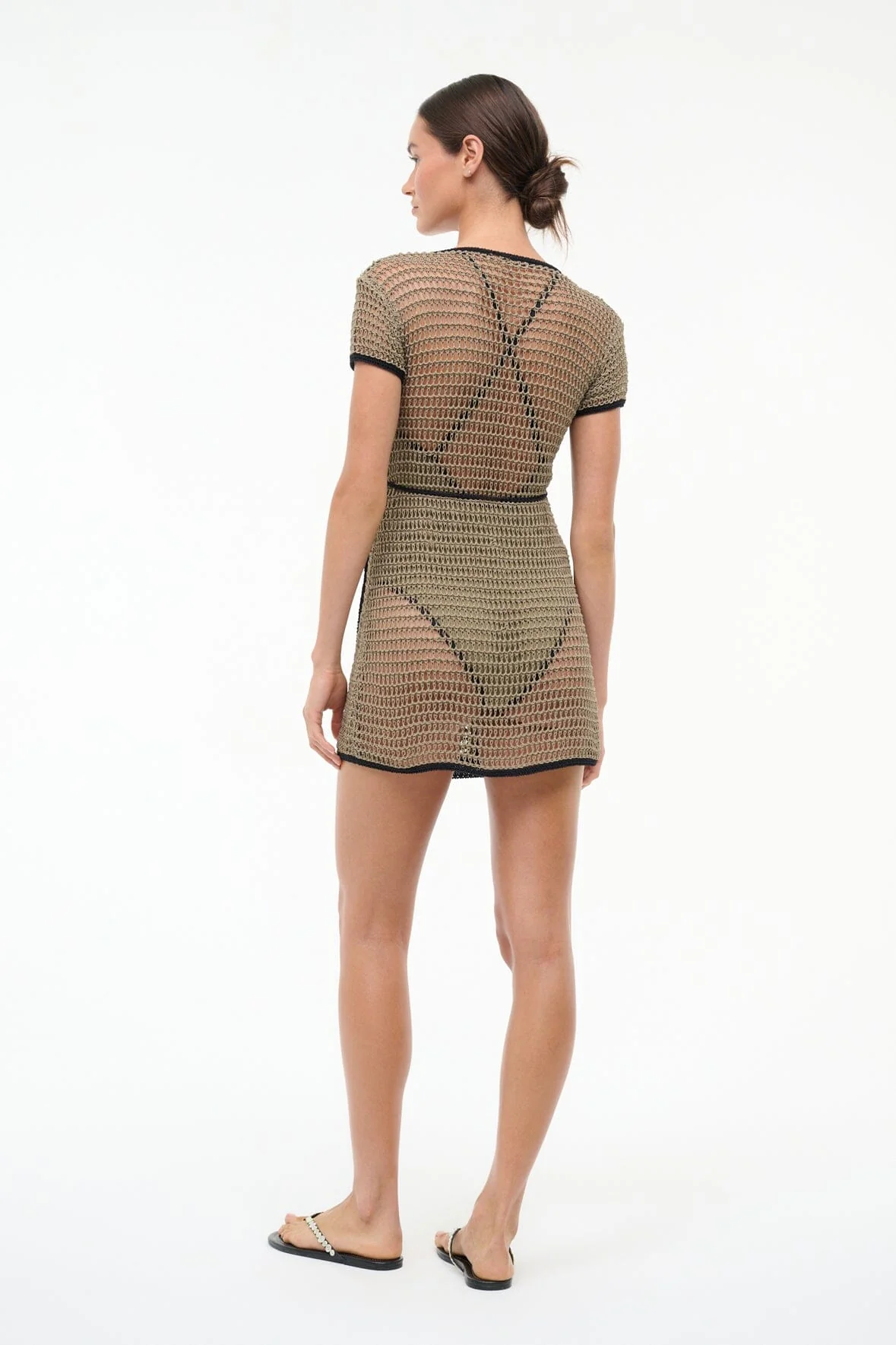 SPRITZ COVERUP DRESS | THYME BLACK - Image 6