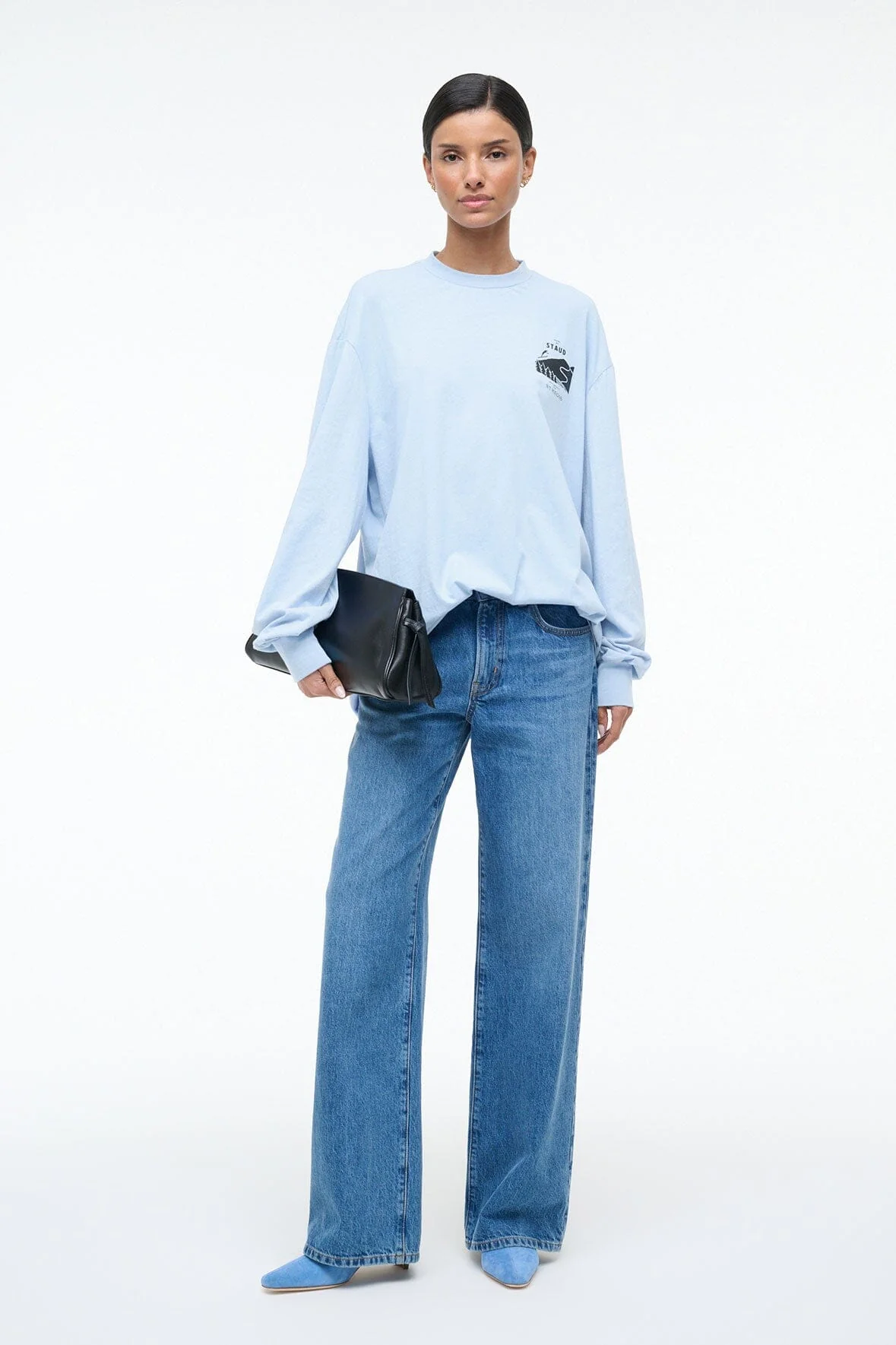 ST. REGIS LONG SLEEVE TEE | GLACIER - Image 4