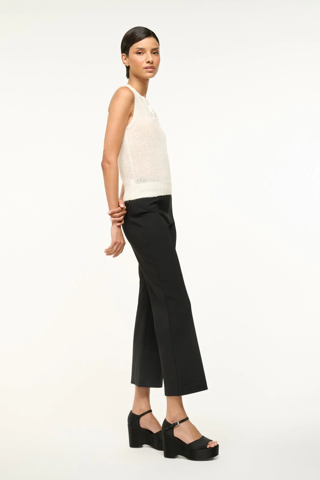 STELLA PLATFORM SANDAL | BLACK - Image 4