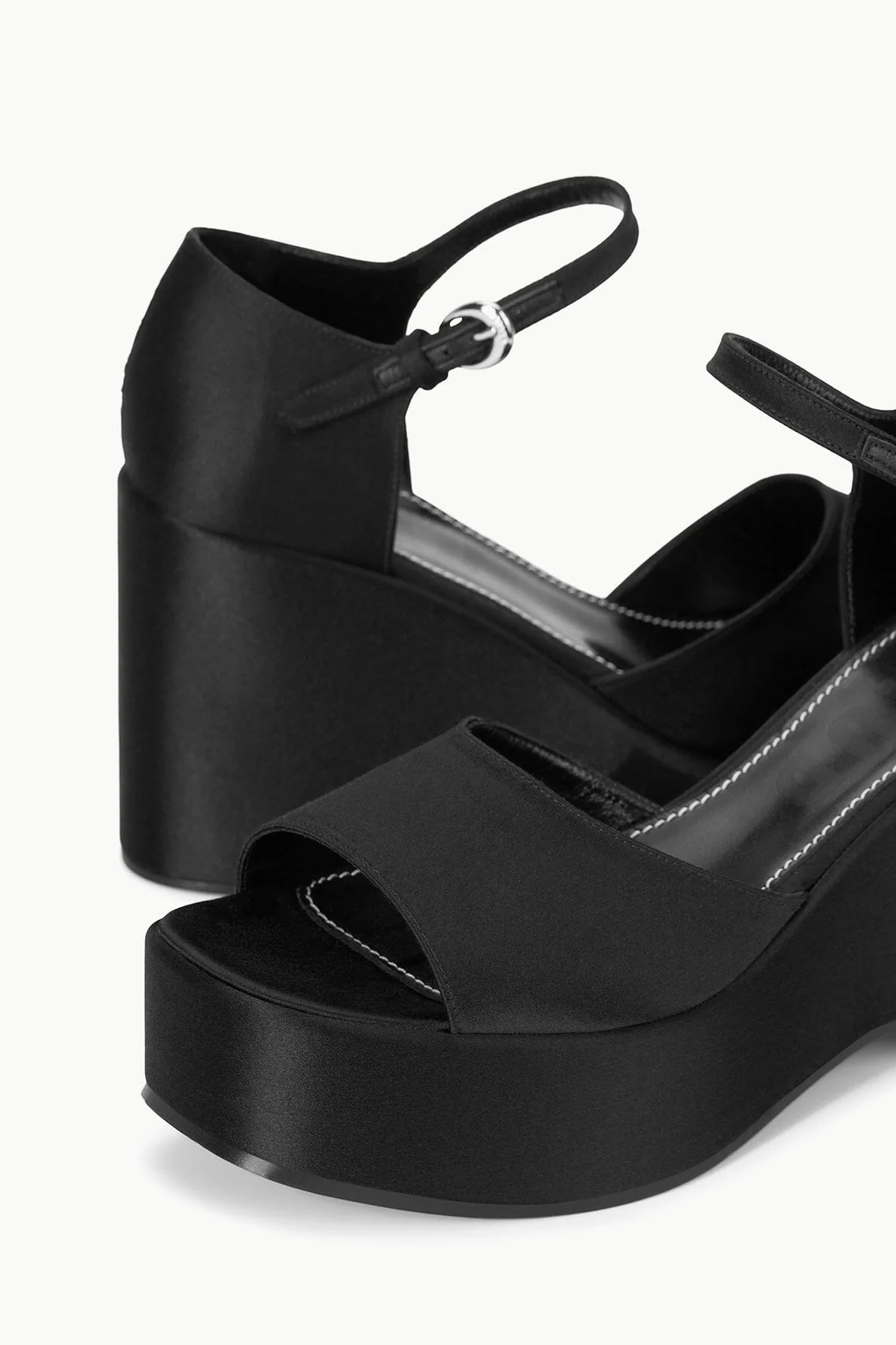 STELLA PLATFORM SANDAL | BLACK - Image 6