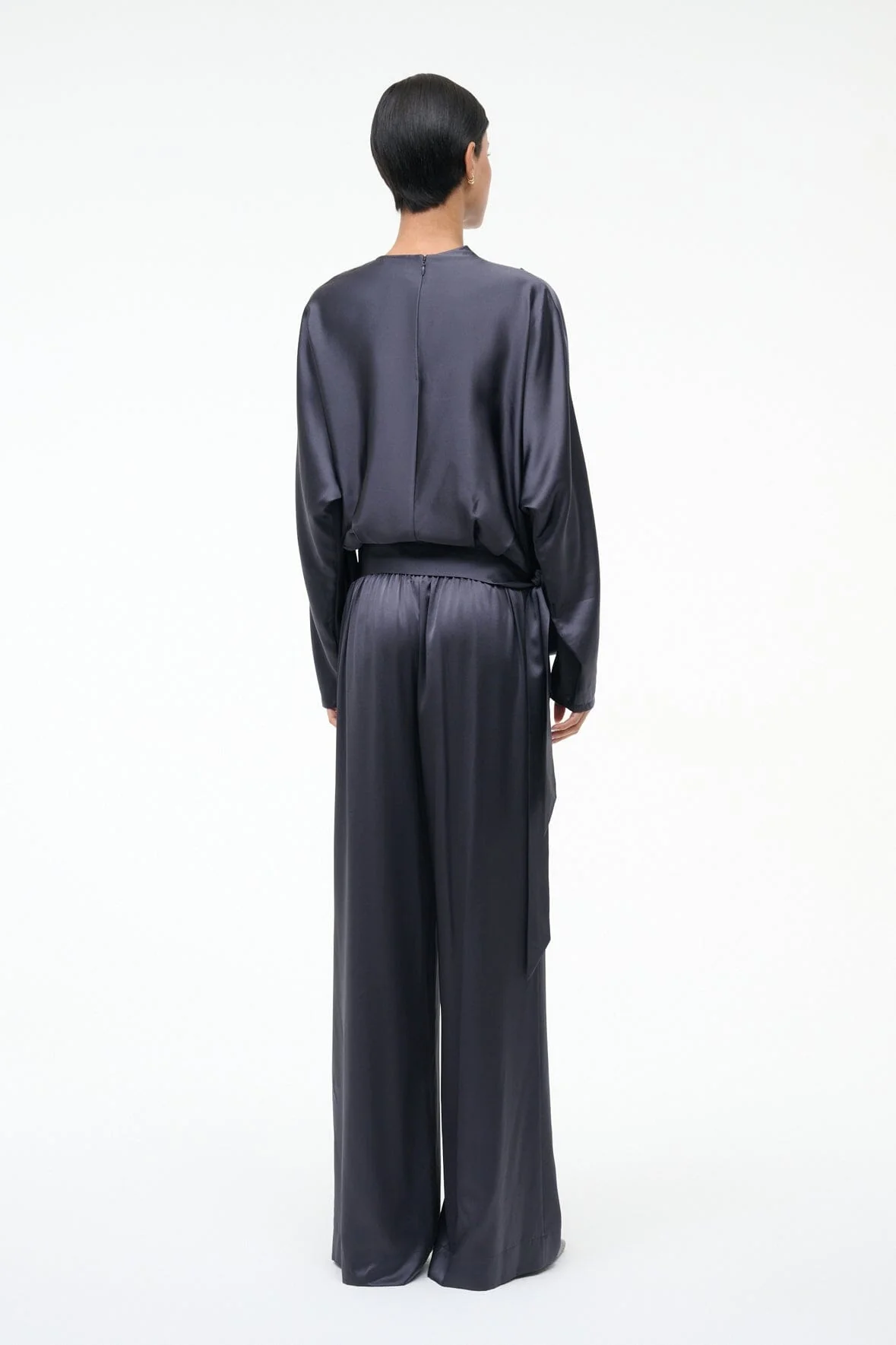 STROLL SILK PANT | NOCTURNE - Image 3